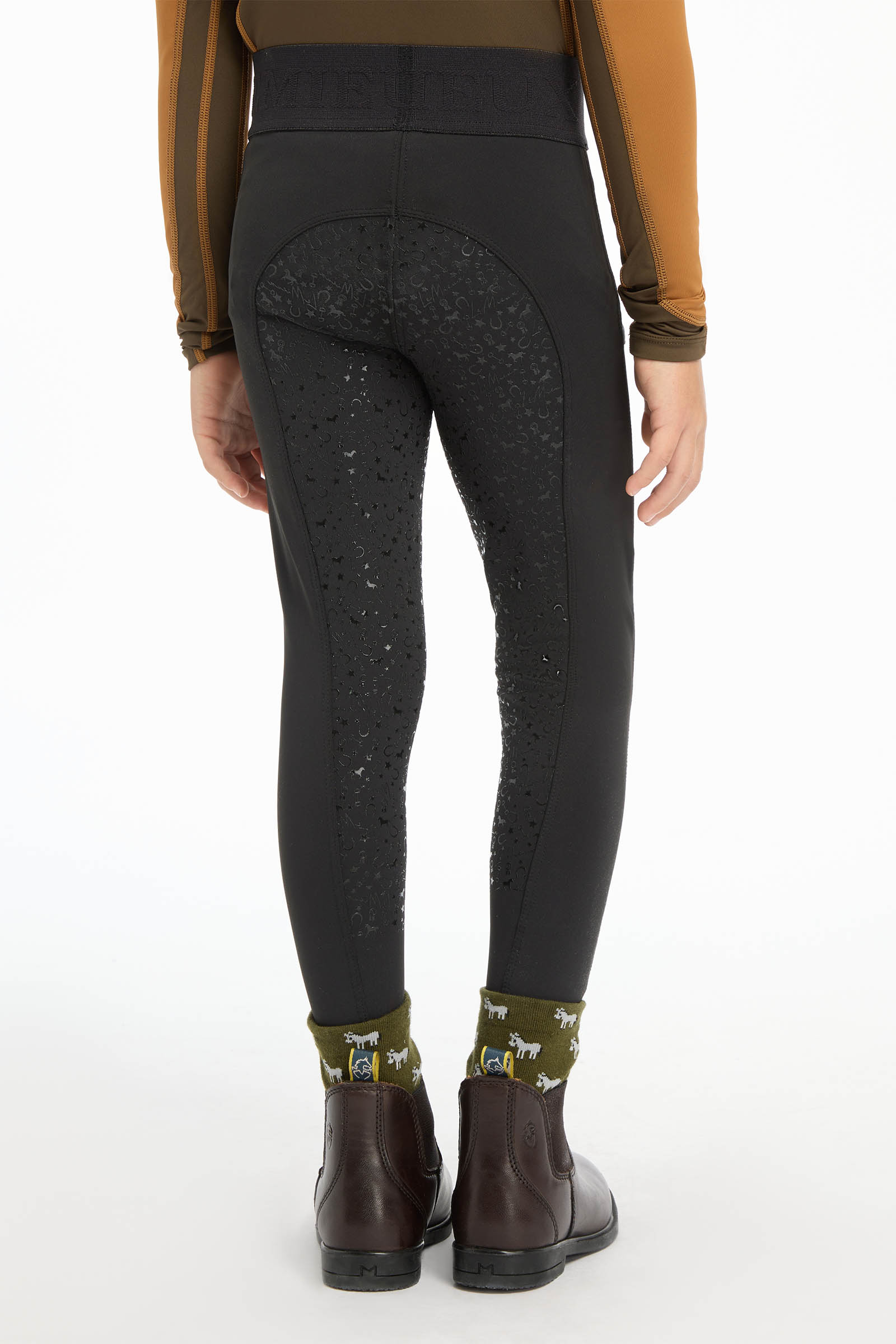 Black LeMieux mini b&oslash;rne pull on ridebukser