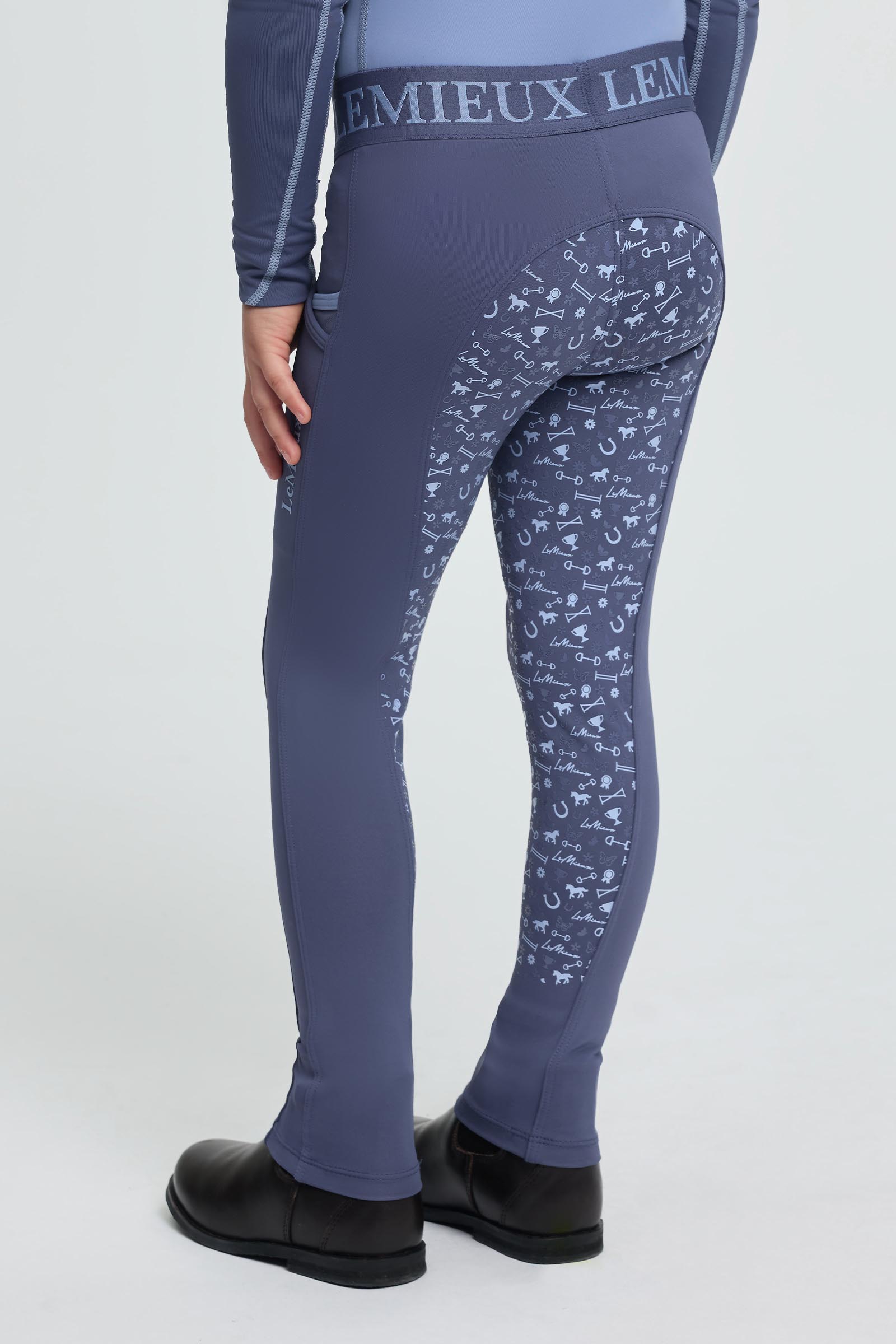 Shadow LeMieux mini b&oslash;rne pull on ridebukser