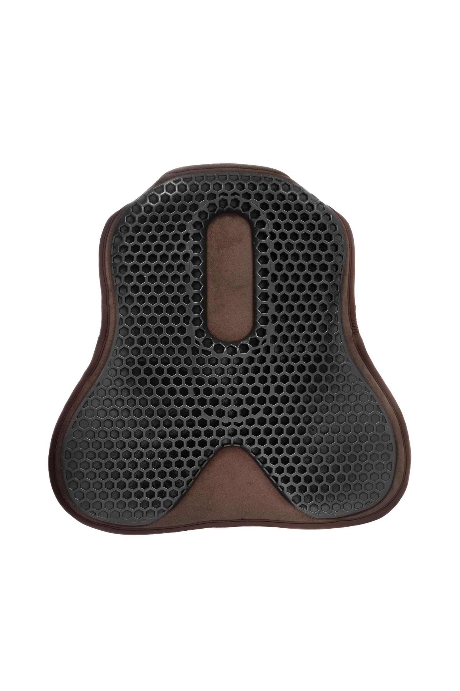 Brown Acavallo Ortho-Haleben Spring S&aelig;deovertr&aelig;k Hexa Gel-Out Dri-Lex, 20 mm  