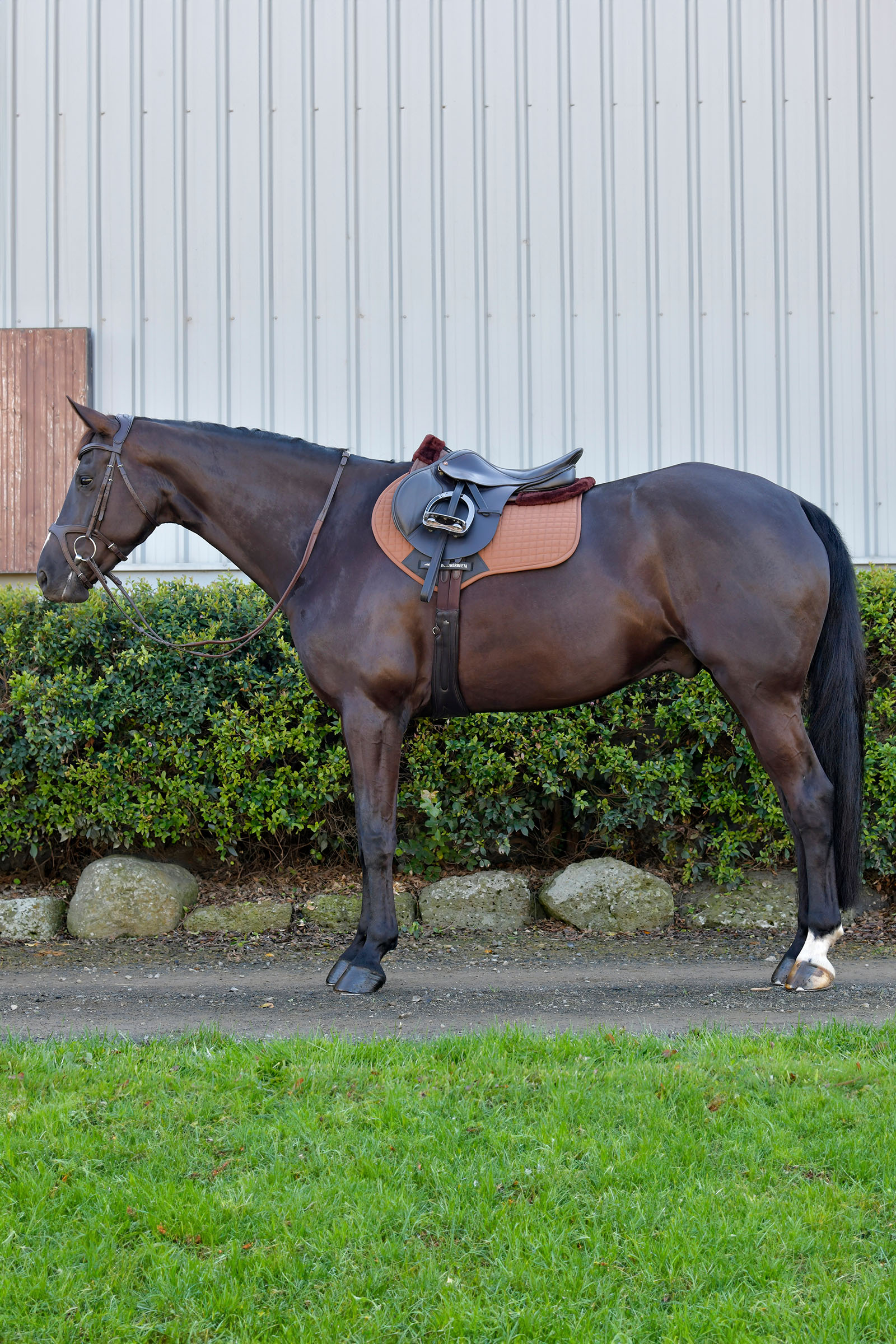 Weatherbeeta Prime Comfy Fleece springformet sadelunderlag