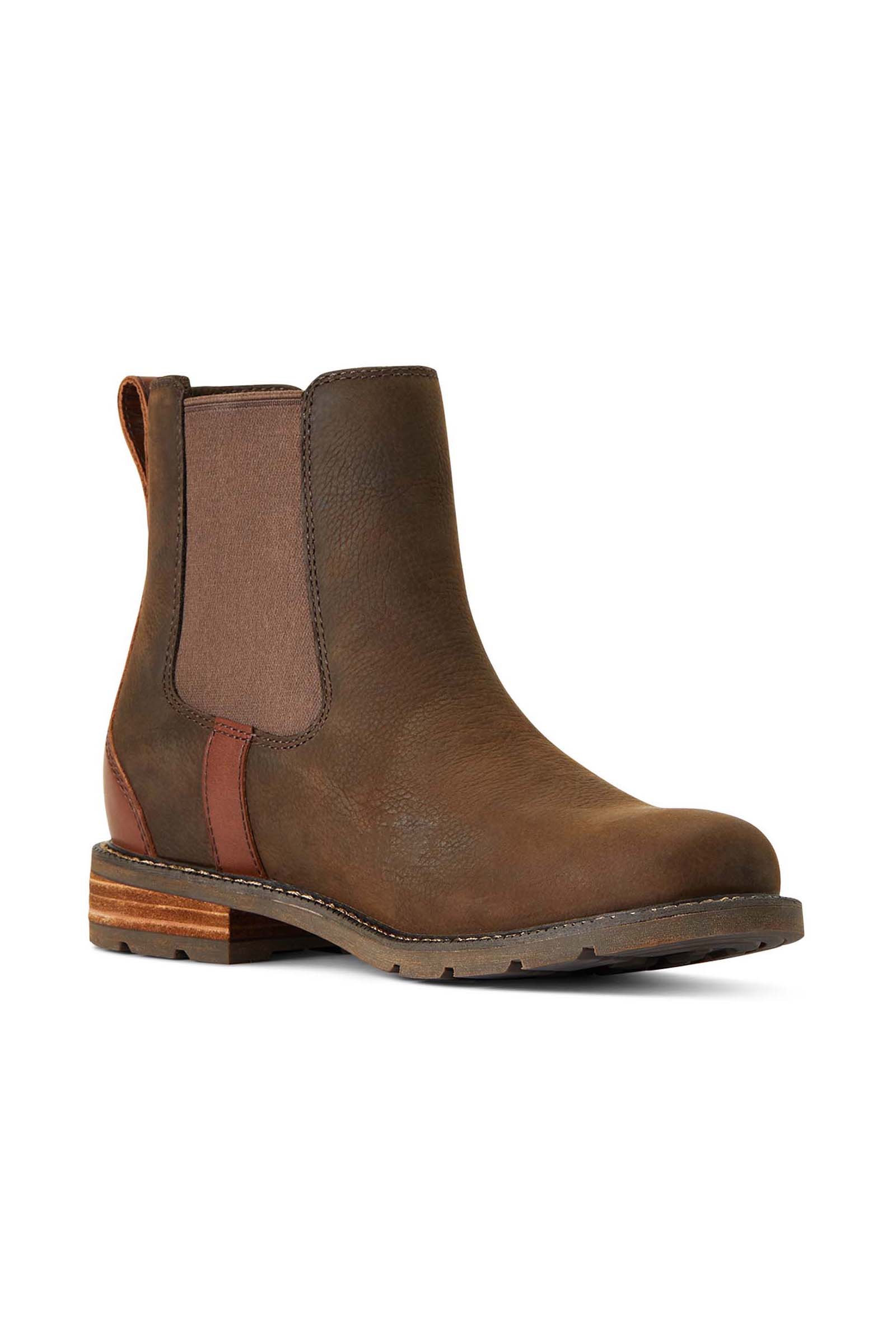 Java Dark Brown Ariat Wexford H2O Casual Sko, damer