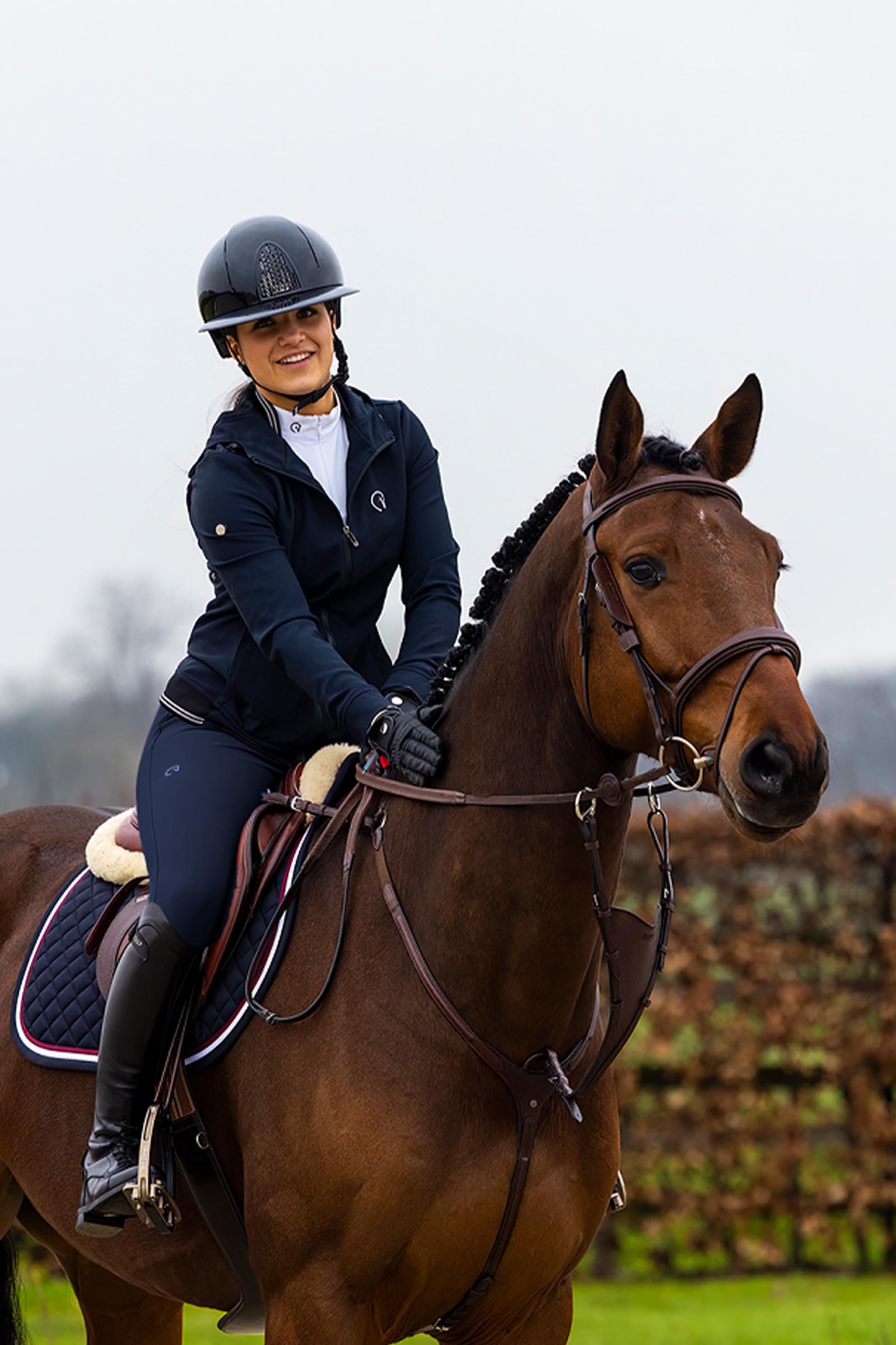 Trust Equestrian Brussels Bridge Brystplade