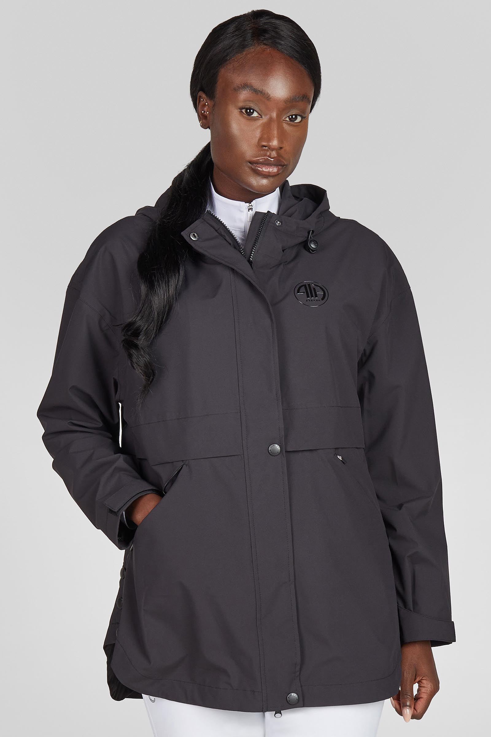 Pikeur dame regnponcho med lynl&aring;s