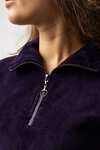 Horze Frieda Damernes anorak fleece sweater