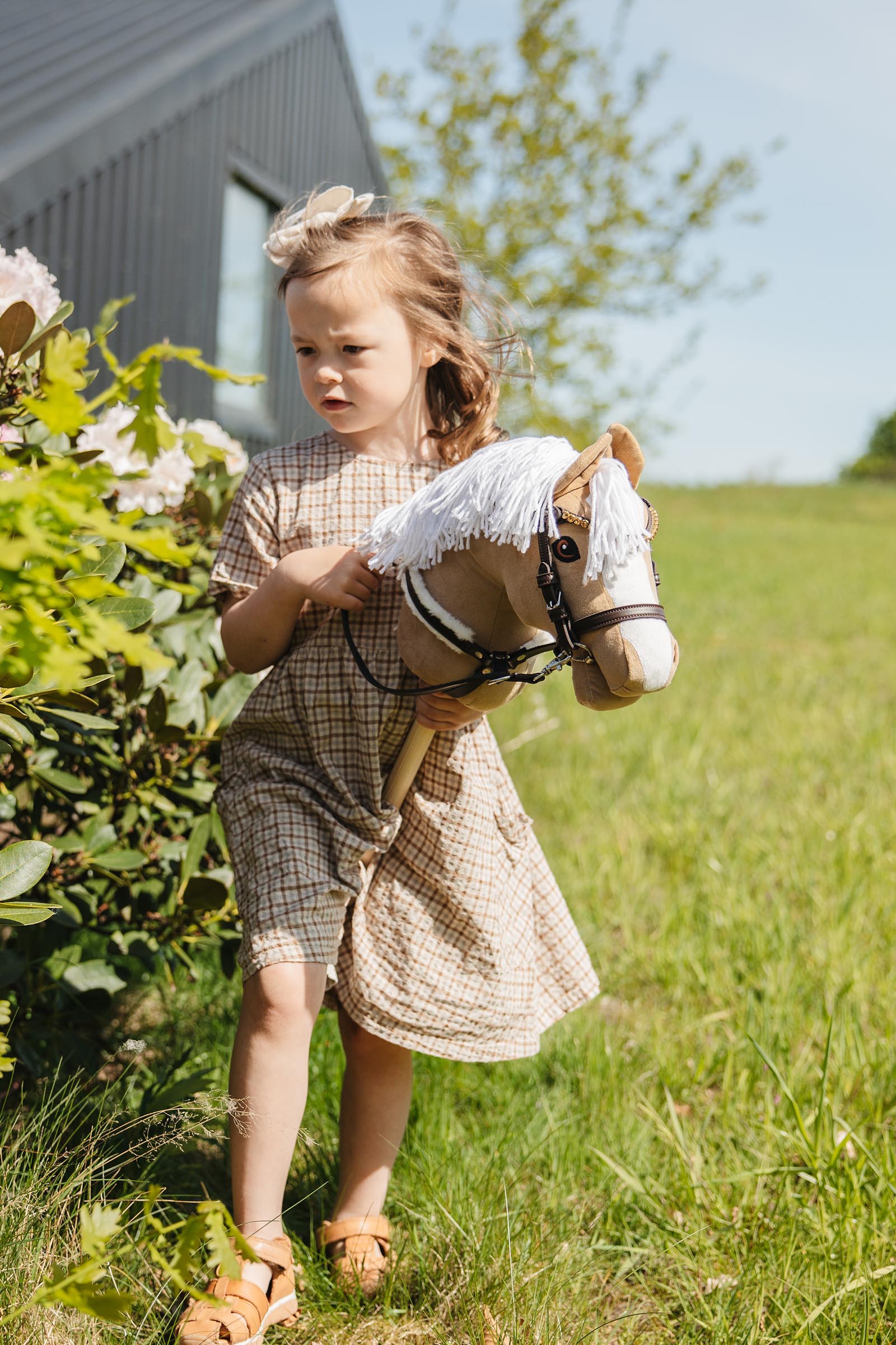 My Hobby Horse l&aelig;dertrense med sten