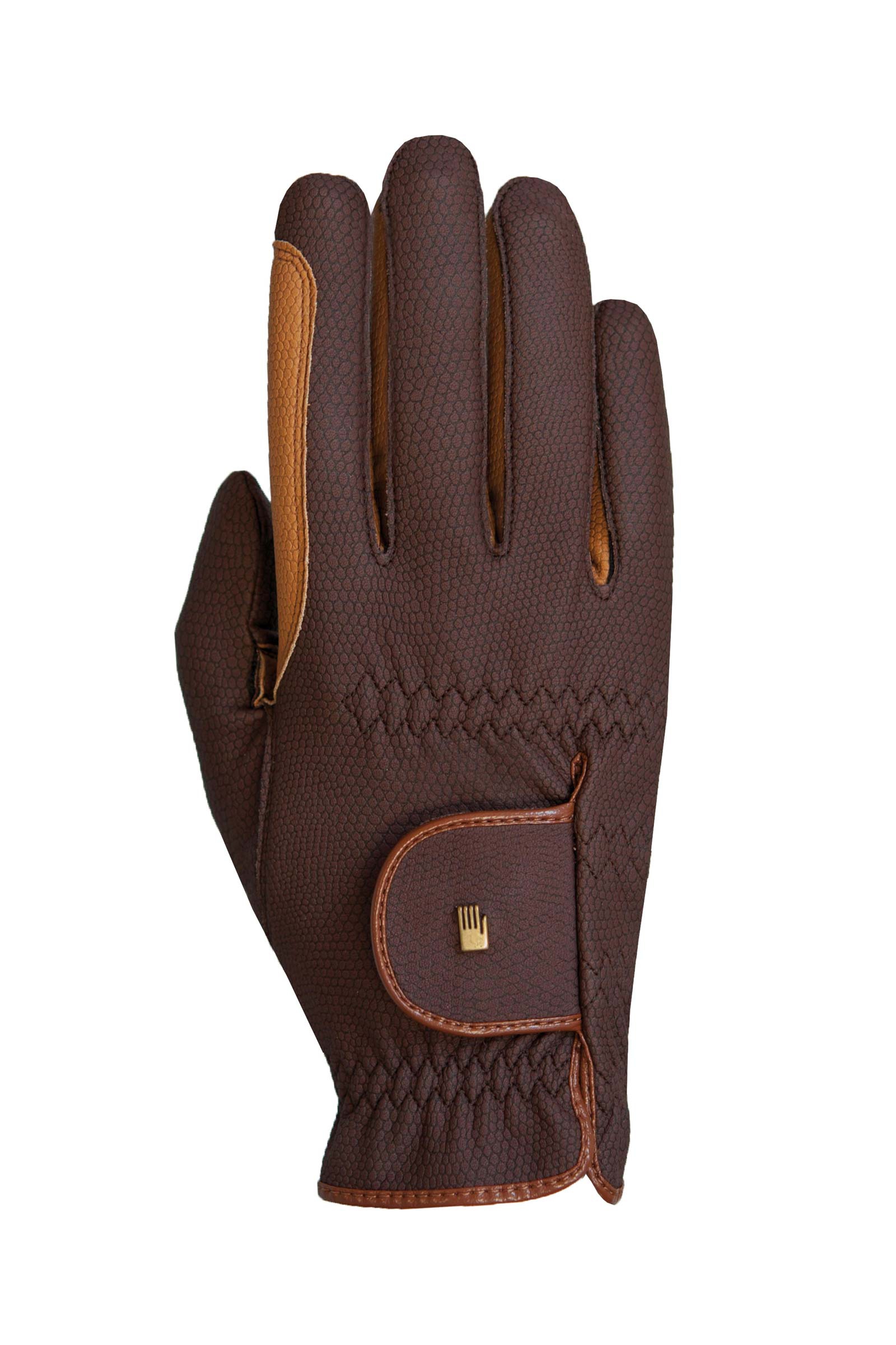 Dark Brown Roeckl Malta vinterridehandsker