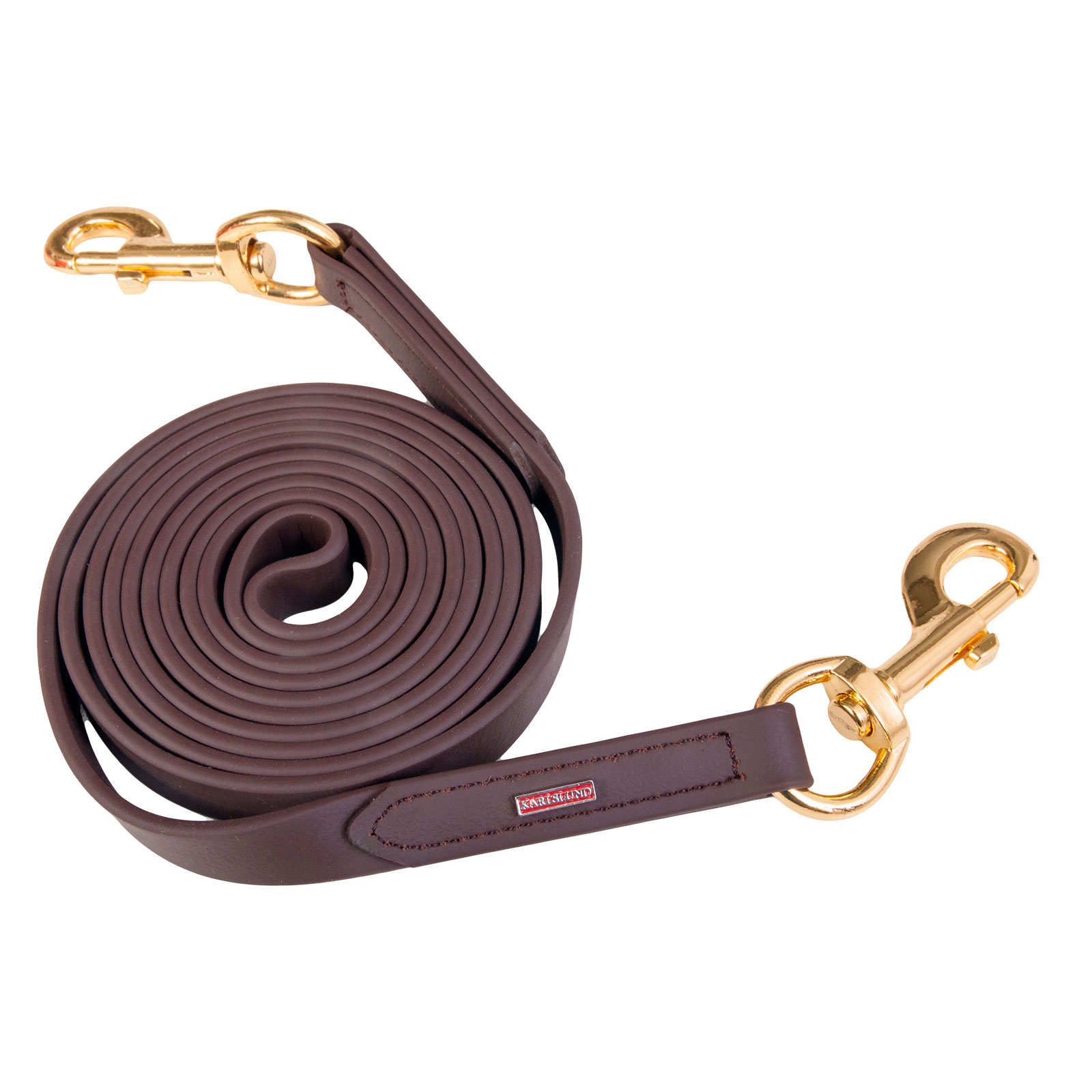 Brown/Brass Karlslund SuperStrap tøjler