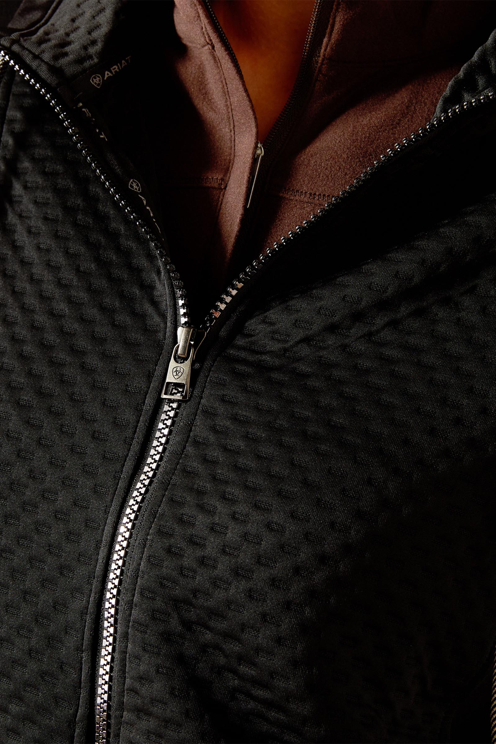 Ariat Radiance dame hættetrøje med gennemgående lynlås