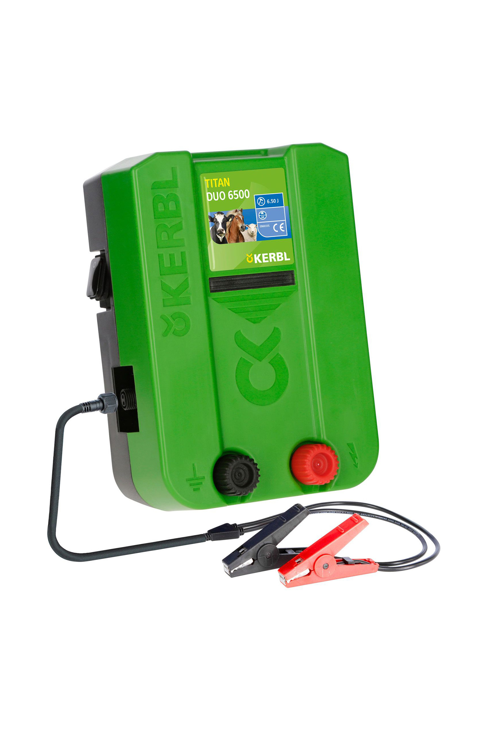 Kerbl TITAN DUO 6500 Enhed til Elektrisk Hegn, 12V