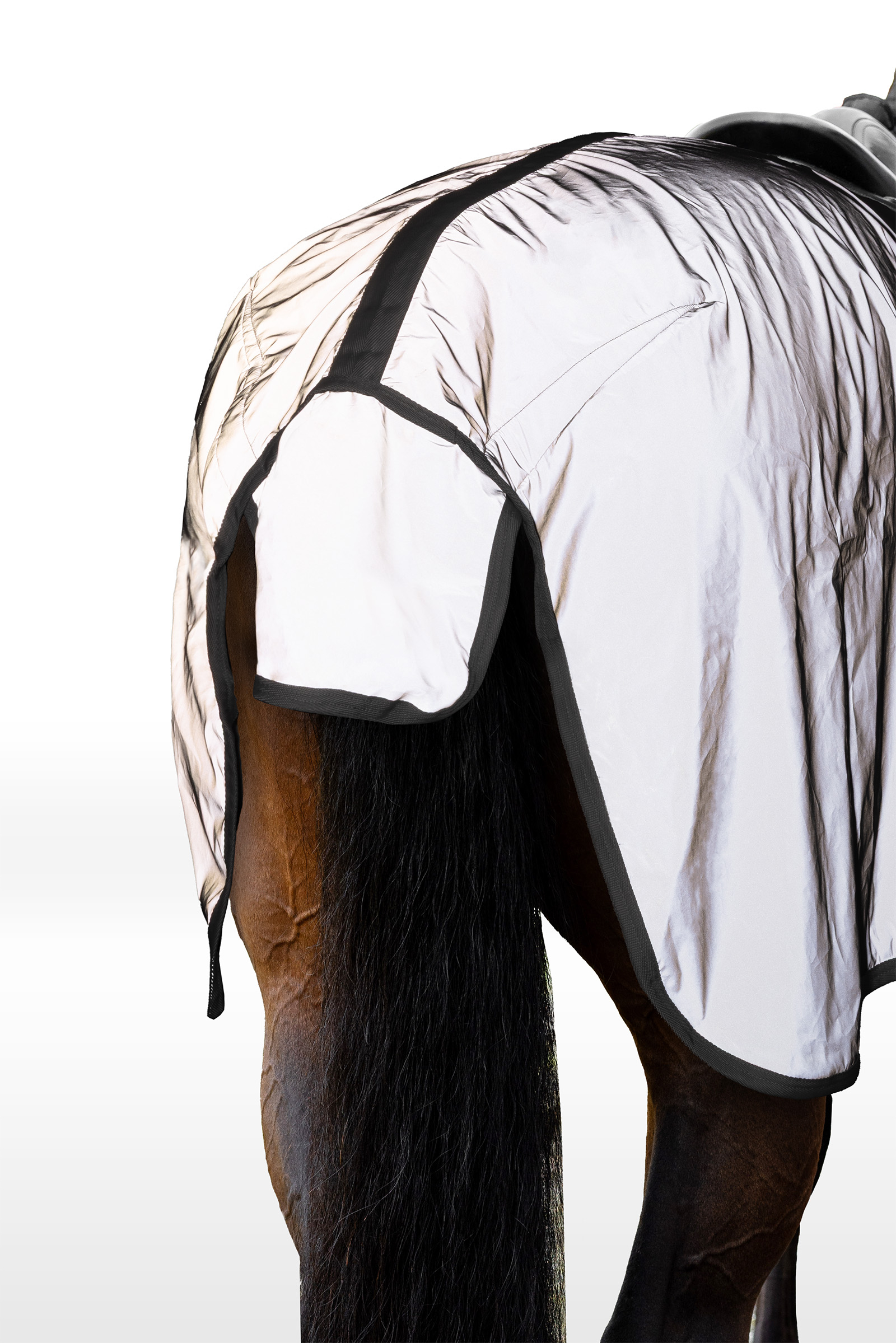 Horze Hi Viz Rided&aelig;kken