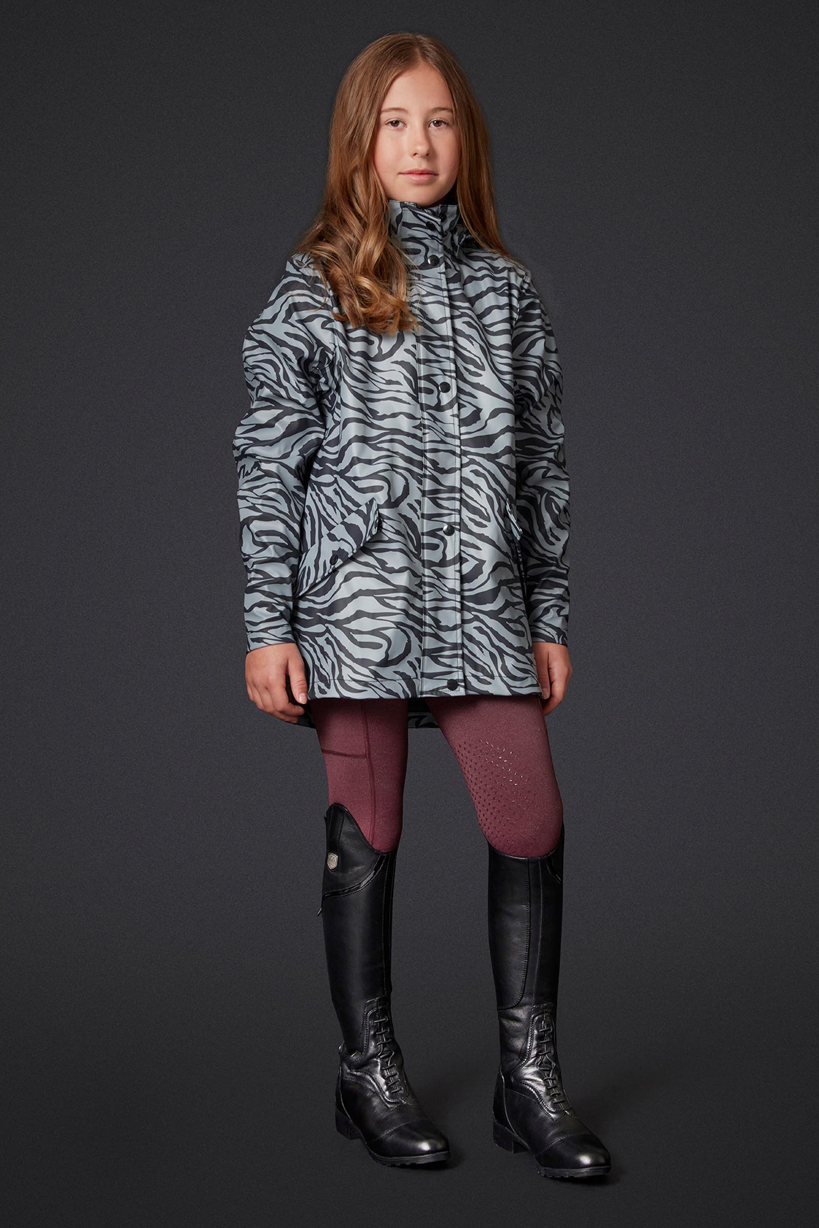 Mountain Horse Drops b&oslash;rne regnfrakke