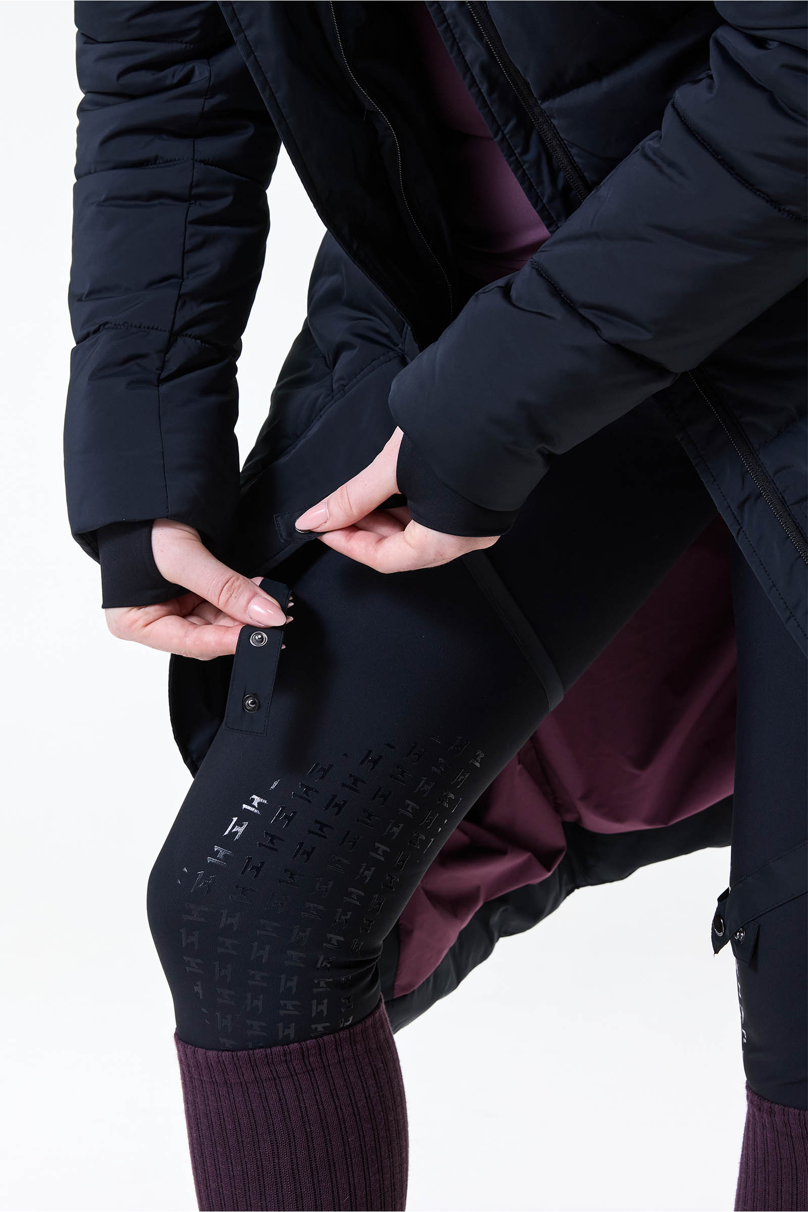 Horseware Verve lang, vatteret ridefrakke til kvinder