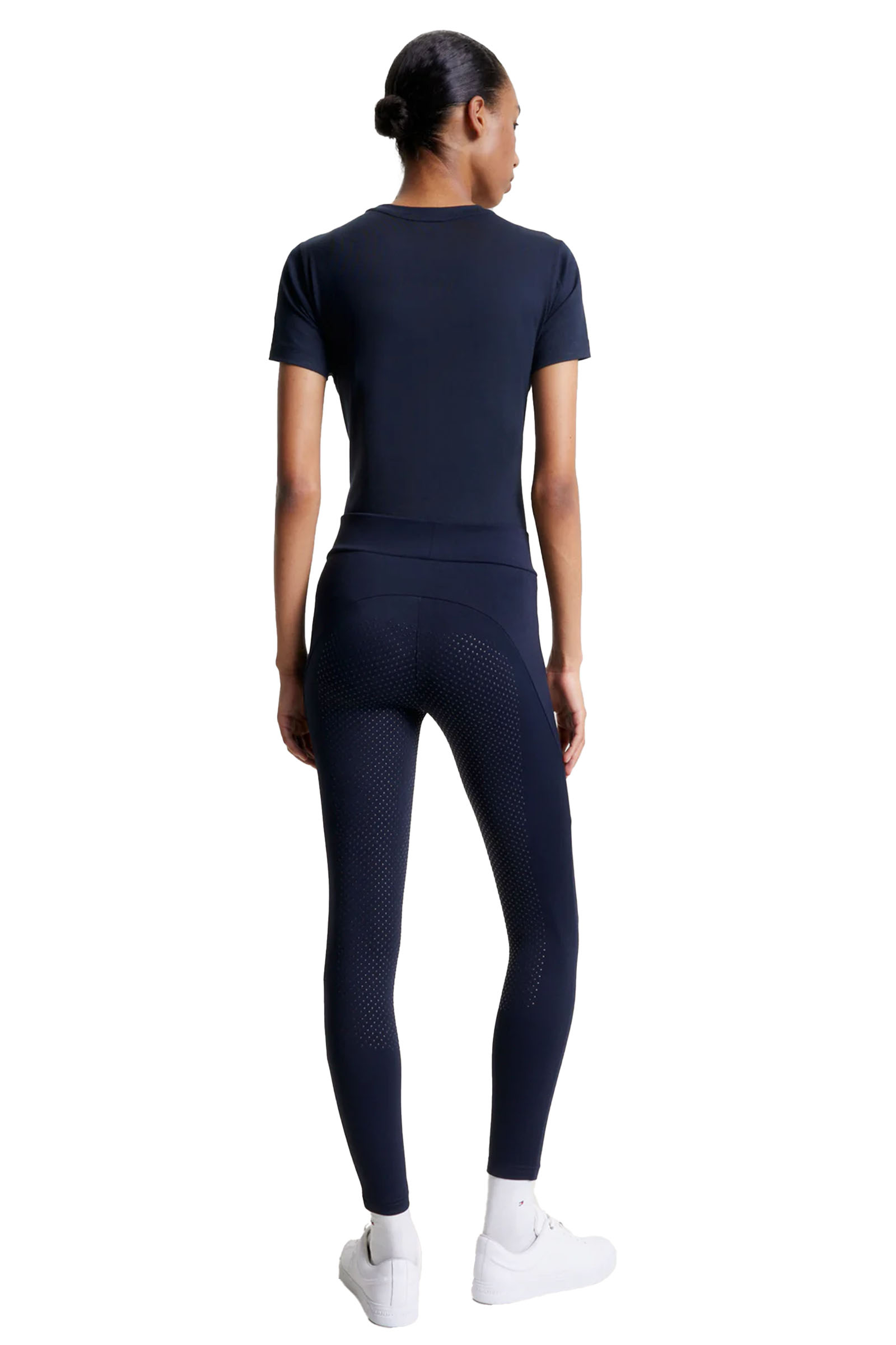 Desert Sky Tommy Hilfiger Equestrian Elmira All-Års Leggings med Fuldt Grip