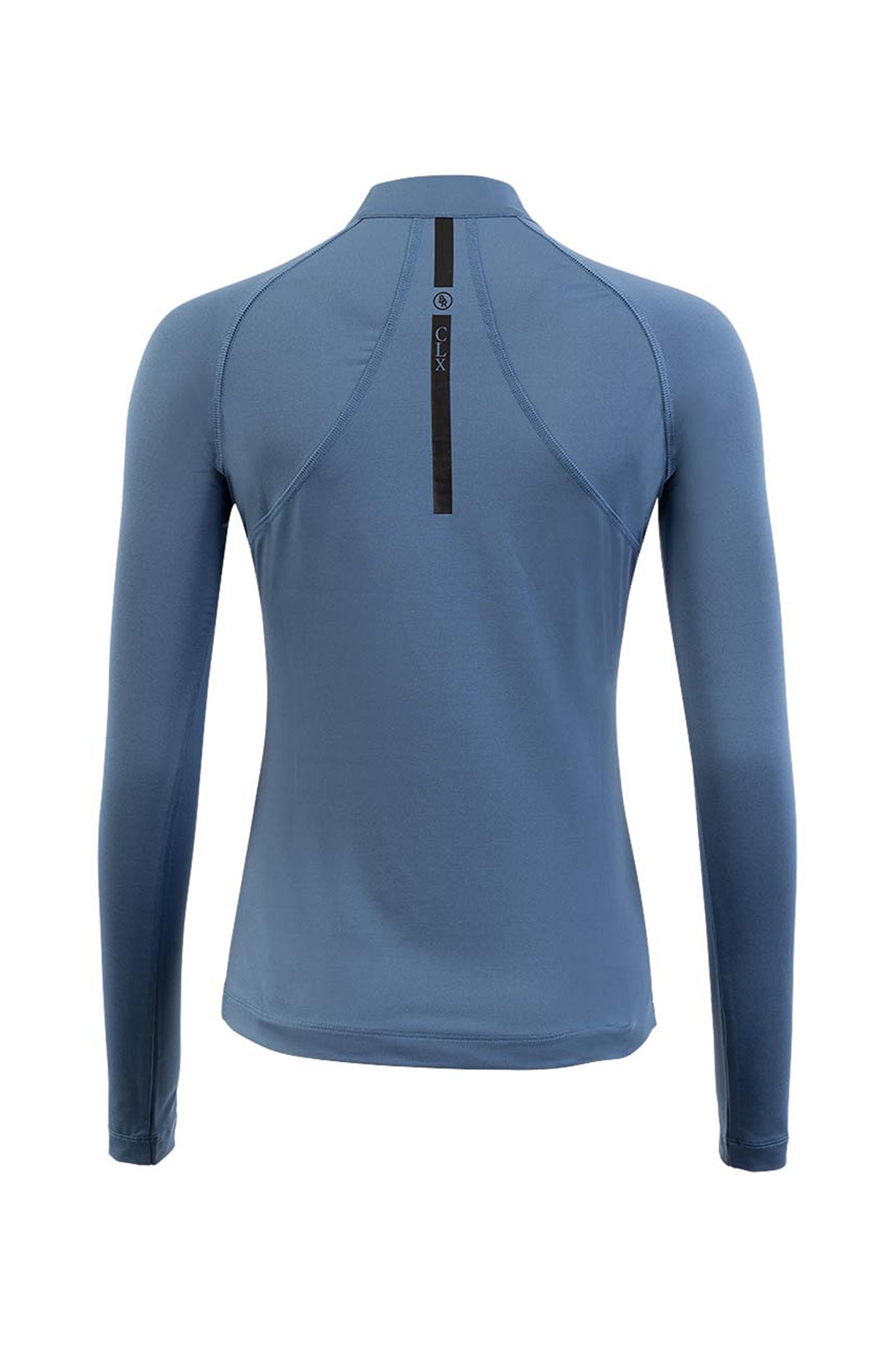 BR CLX dames langærmet zip up shirt