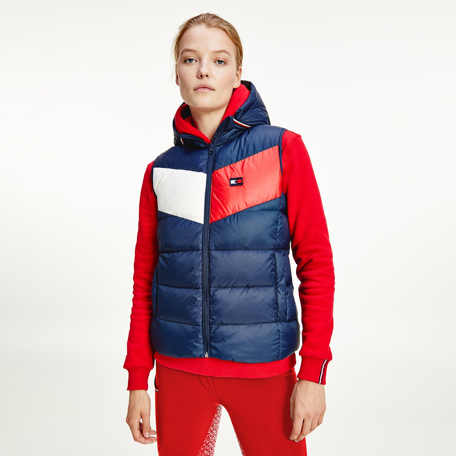 Tommy Hilfiger Equestrian Re-Down Vest, damemodel