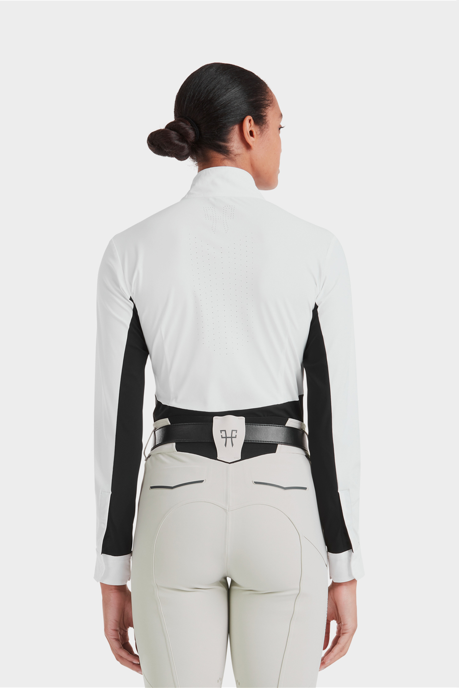 Horse Pilot Monica lang&aelig;rmet st&aelig;vneskjorte til kvinder