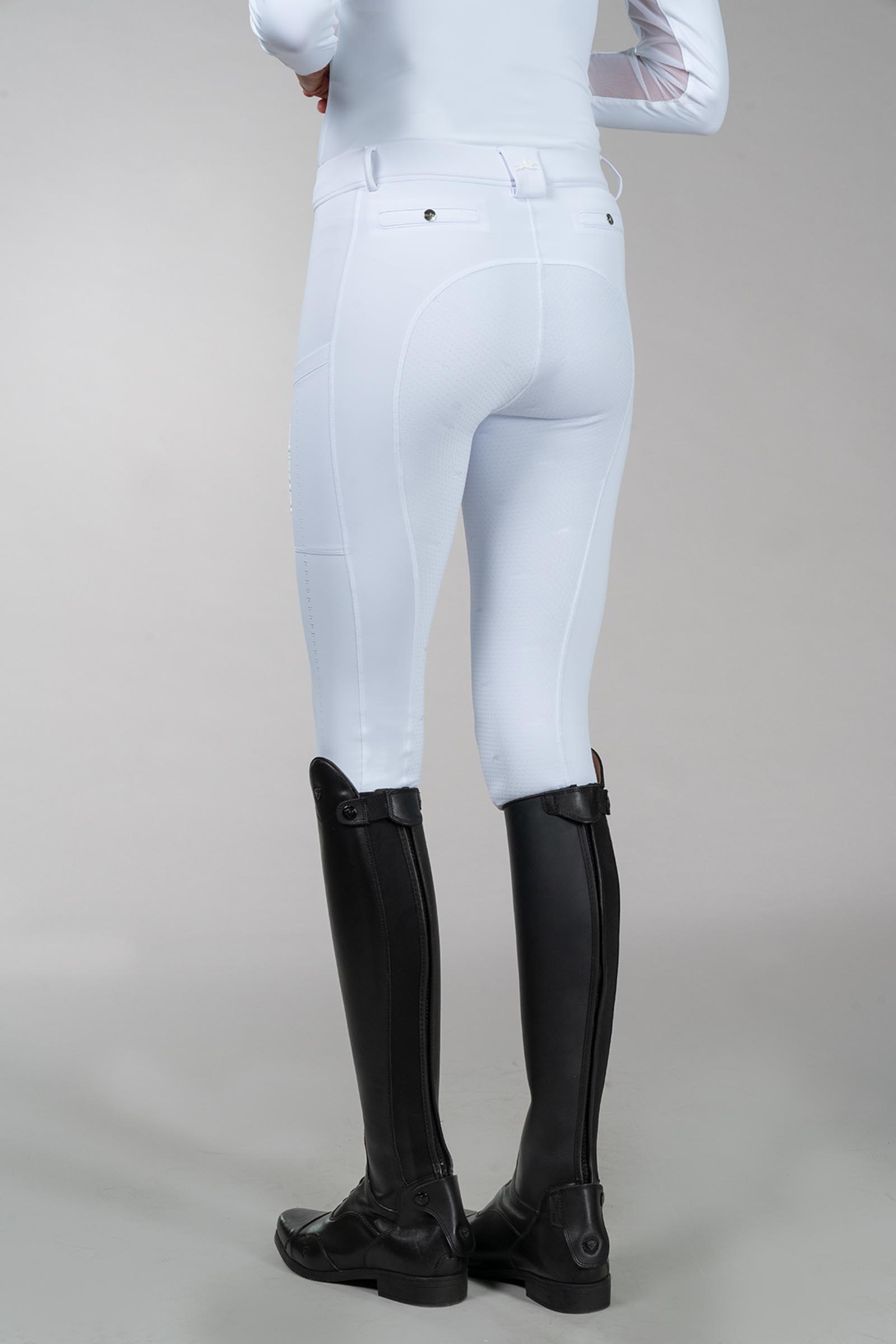 Schockem&ouml;hle Sports Air Sporty Pro dame ridetights med fuldt s&aelig;de