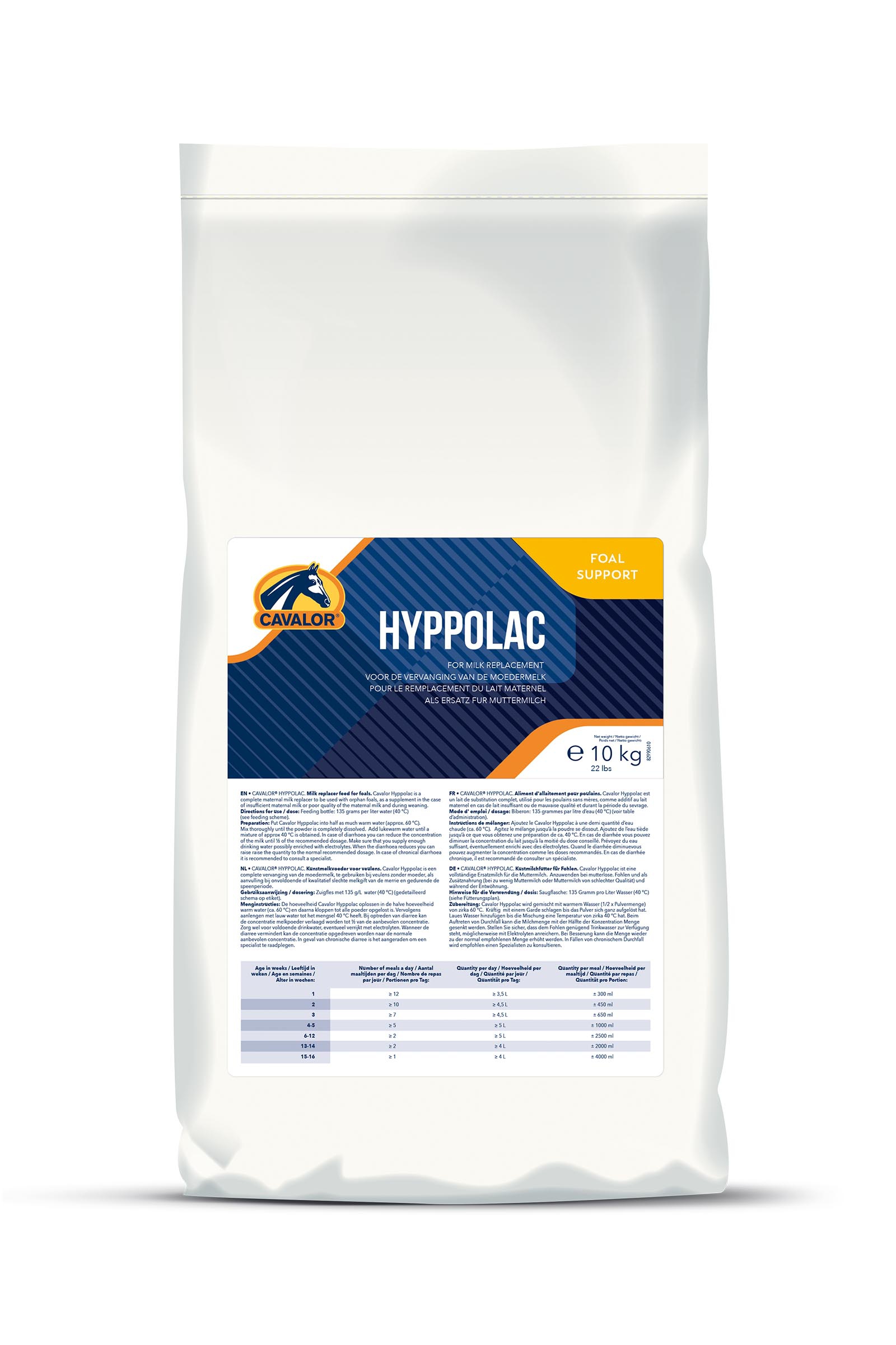 Cavalor Hyppolac Powder, Foal, 10 kg