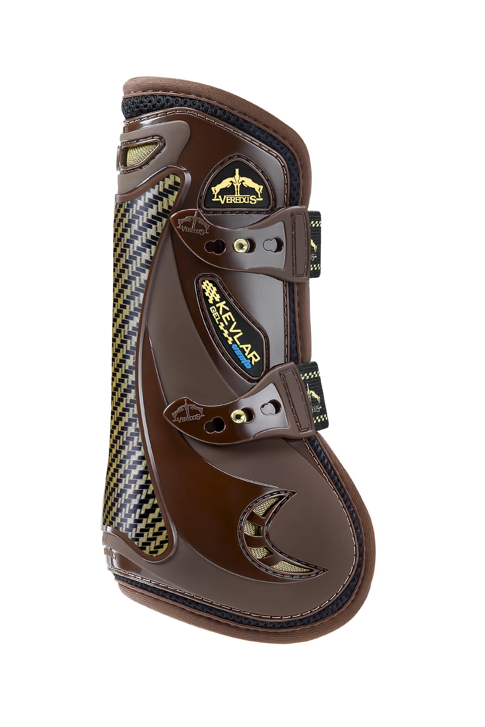 Brown Veredus Kevlar Gel Vento Boot til heste, forben