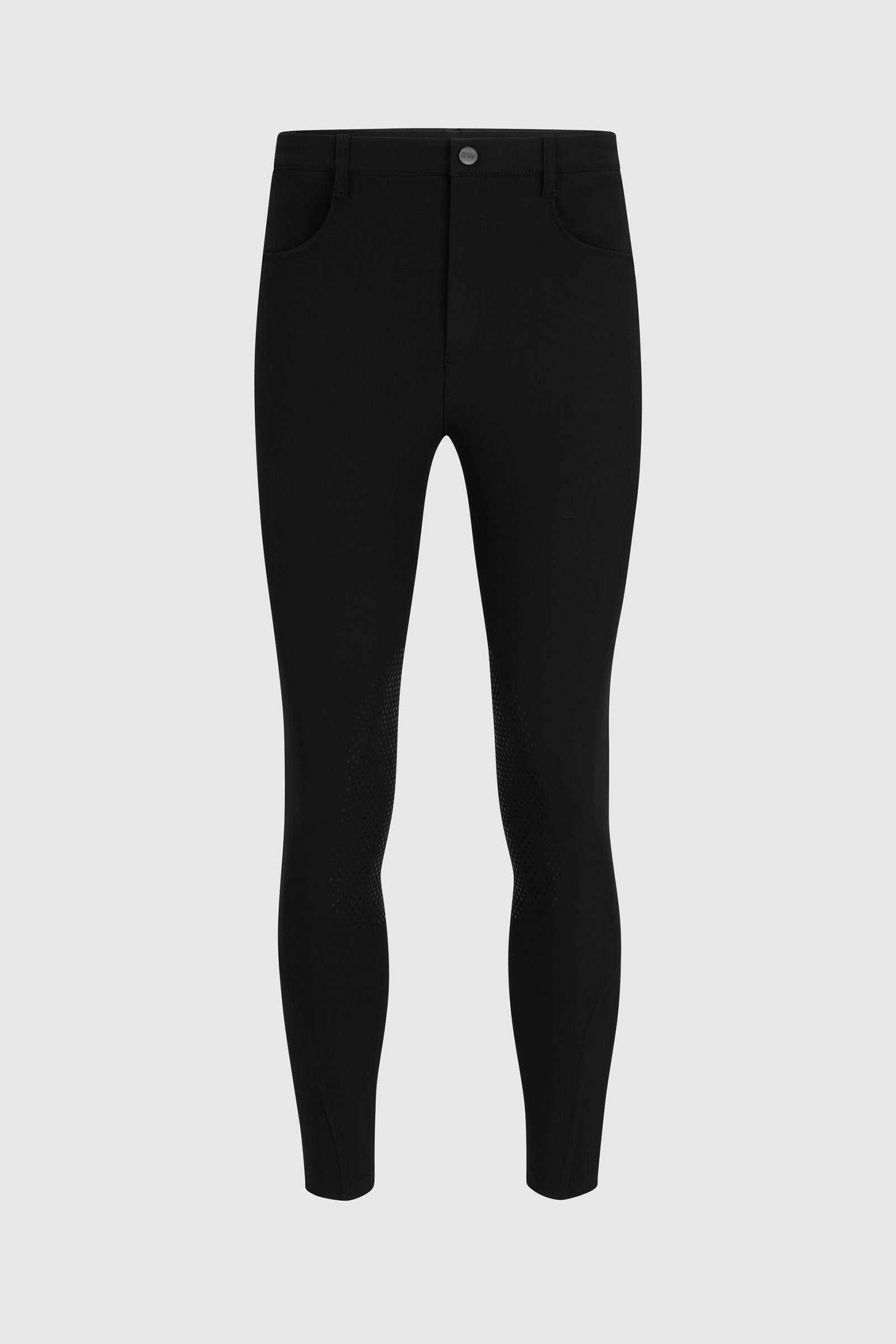 Black Boss James herre ridebukser med kn&aelig;grip