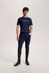 Tommy Hilfiger Equestrian Williamsburg T-shirt med grafiskt print og korte ærmer