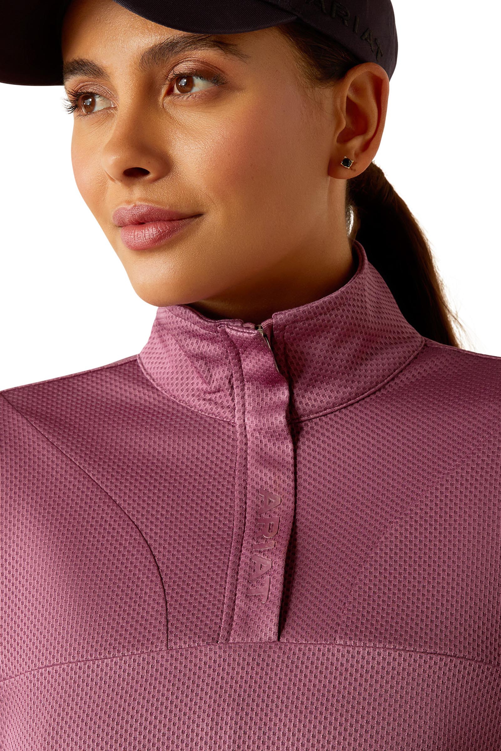 Ariat Breathe dame sweatshirt med 1/2 lynlås