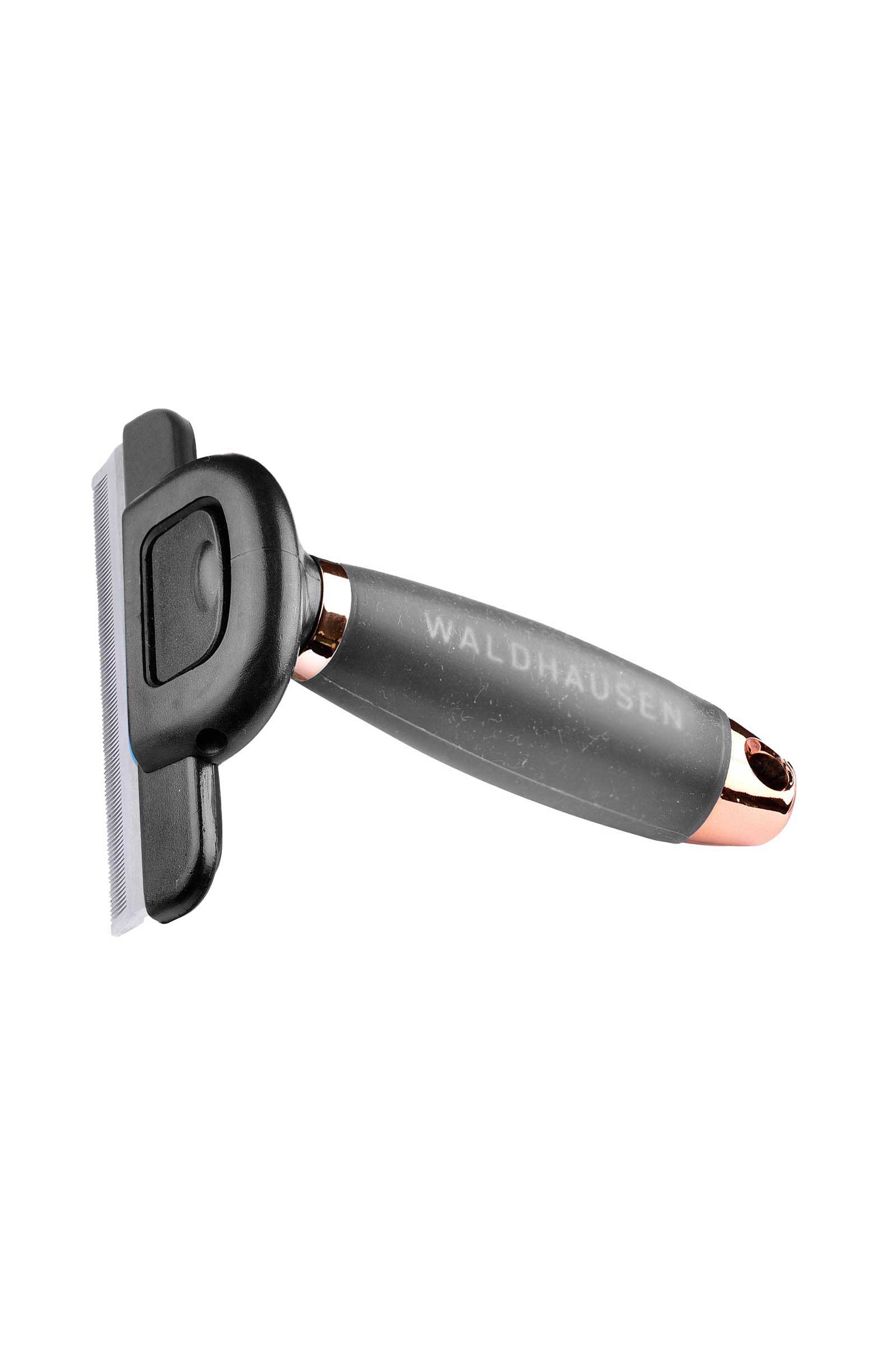 Black/Rosegold Waldhausen fældekam med gelhåndtag, Large