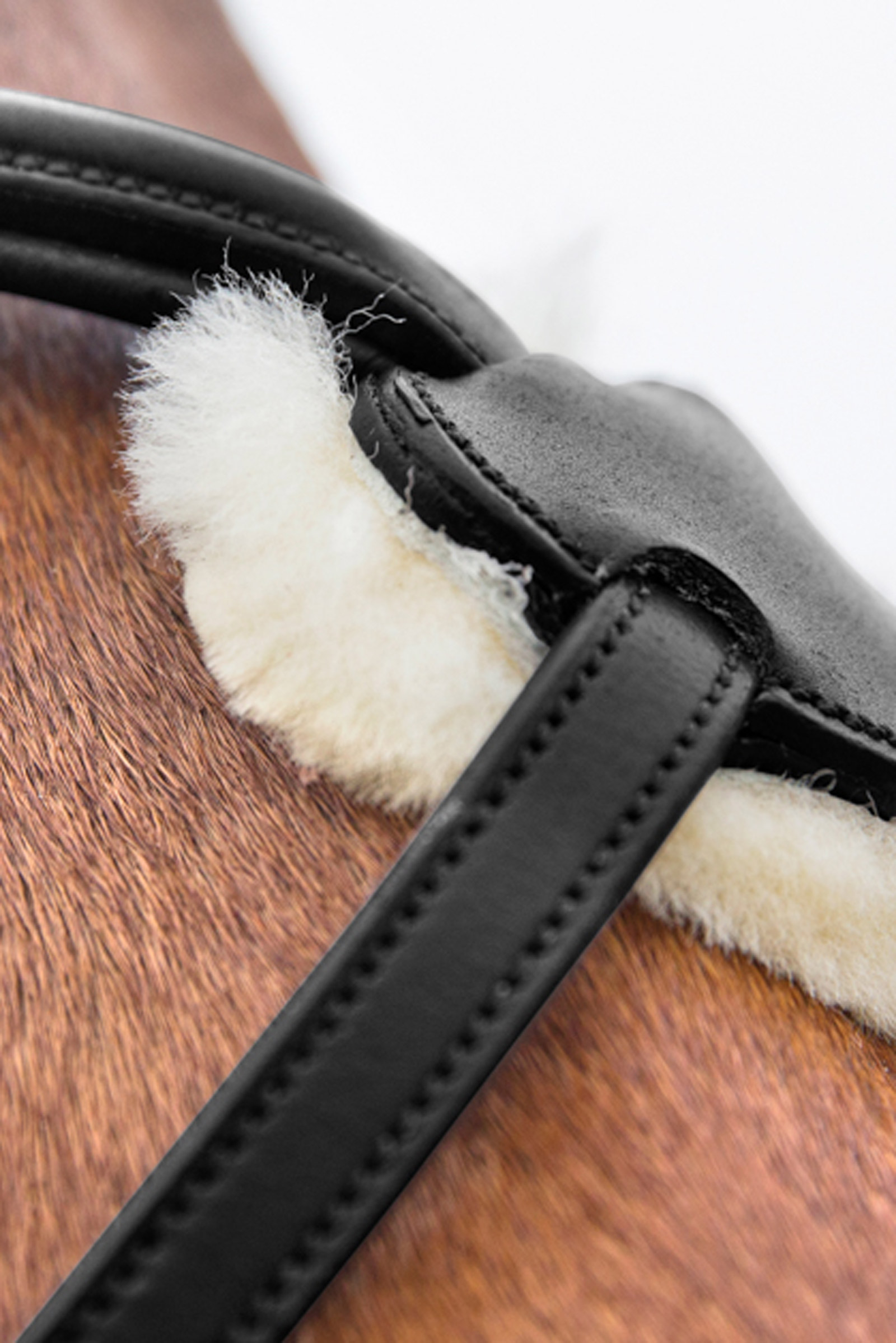 Horze Prescott trense med krydsnæsebånd