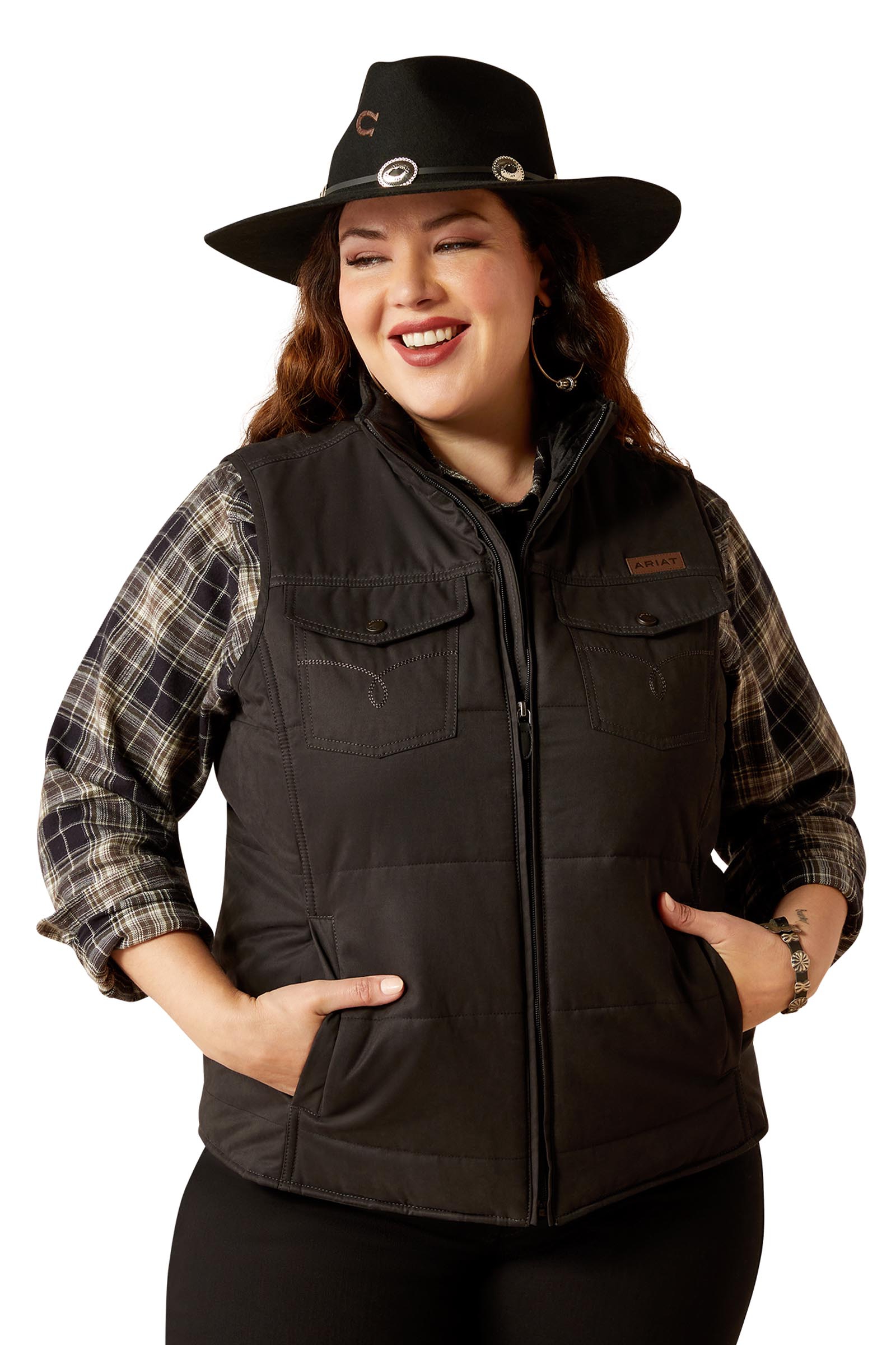 Ariat Grizzly Dame quiltet vest