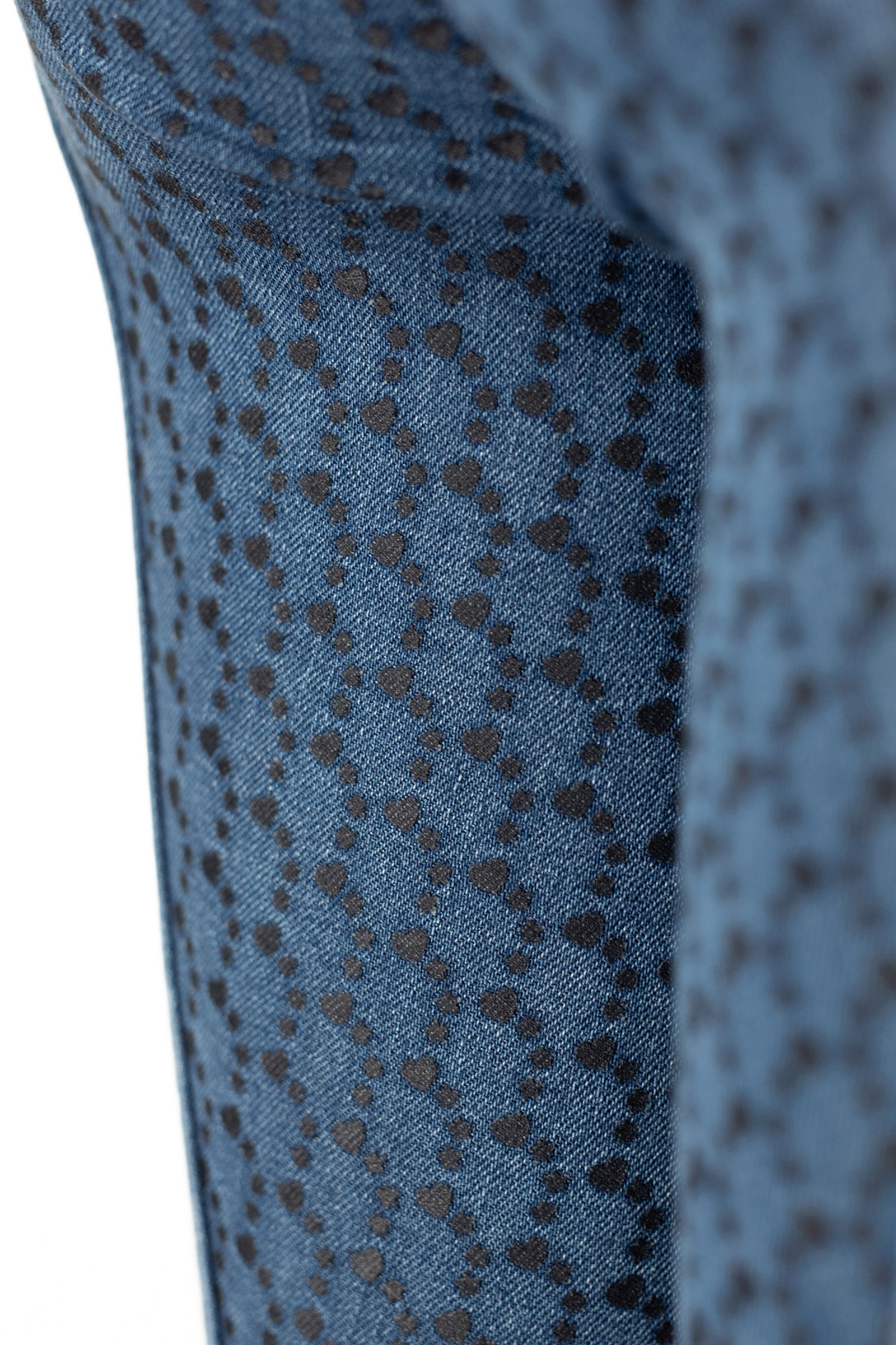 Horze Poppy, denimridebukser med silikonegrip, b&oslash;rnemodel