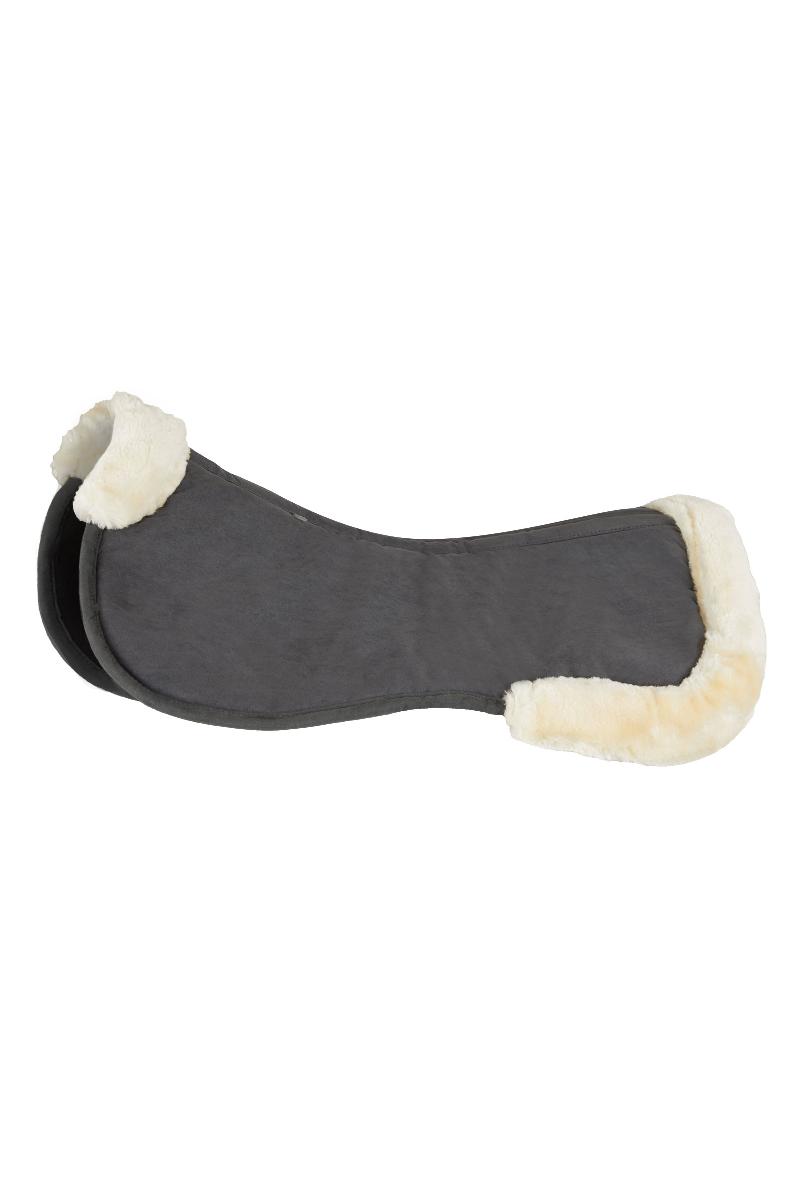 Grey Horze Memory Foam pad med faux fur