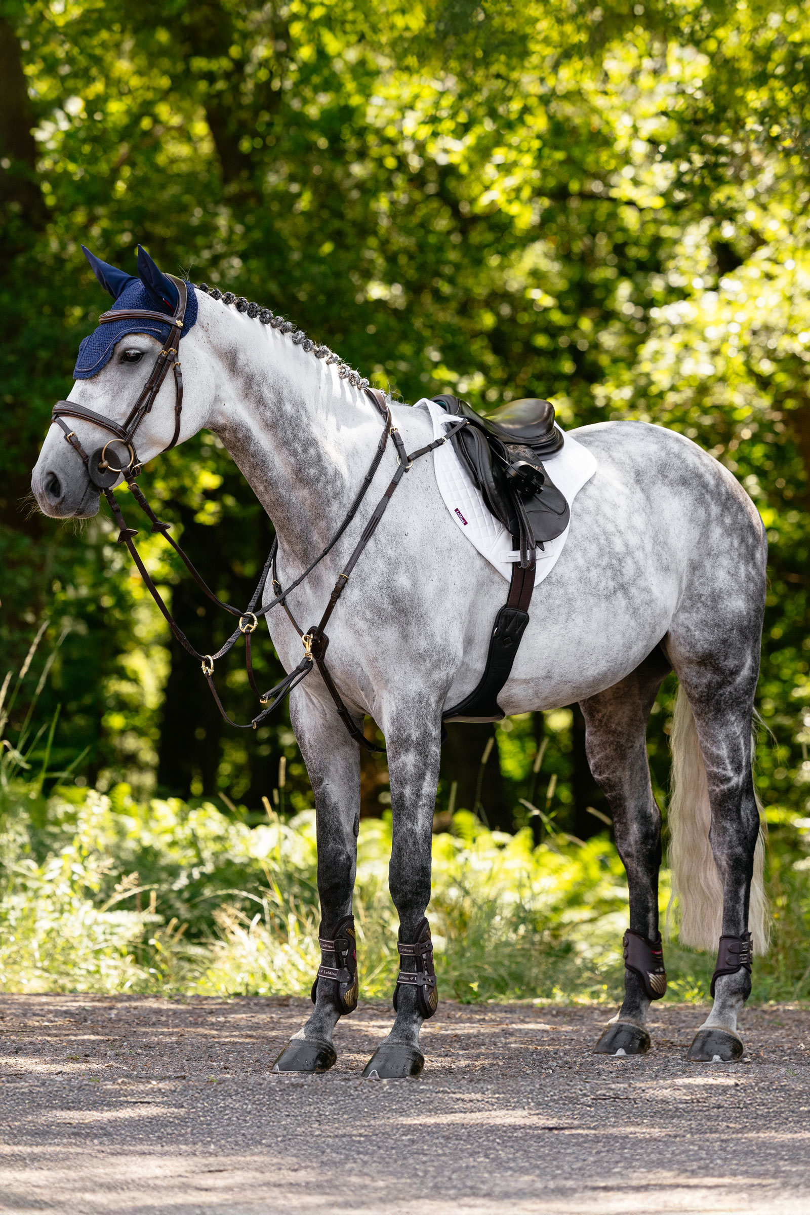 LeMieux bomuld close contact halvt firkantet underlag
