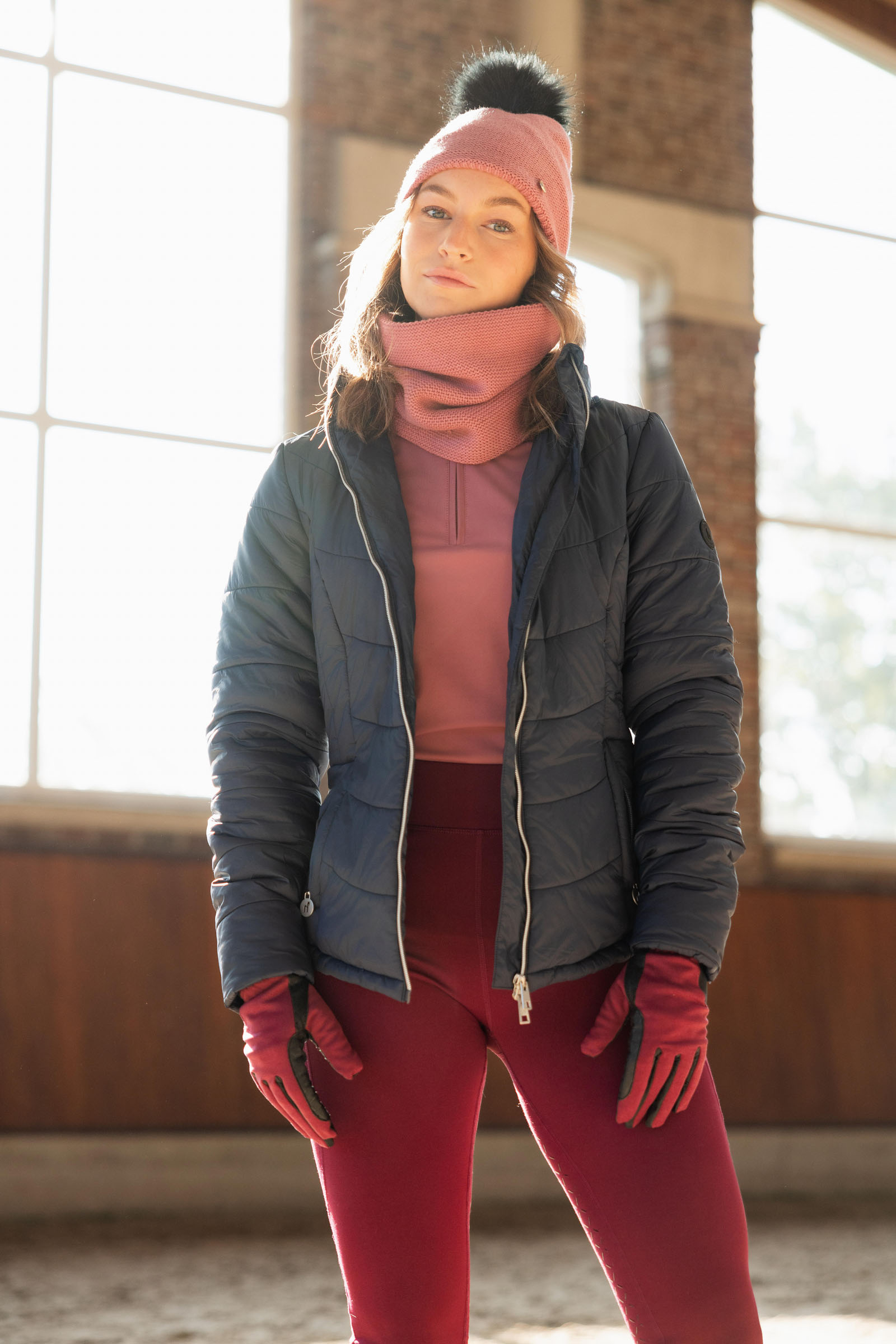 Horze Astrid vatteret ridejakke