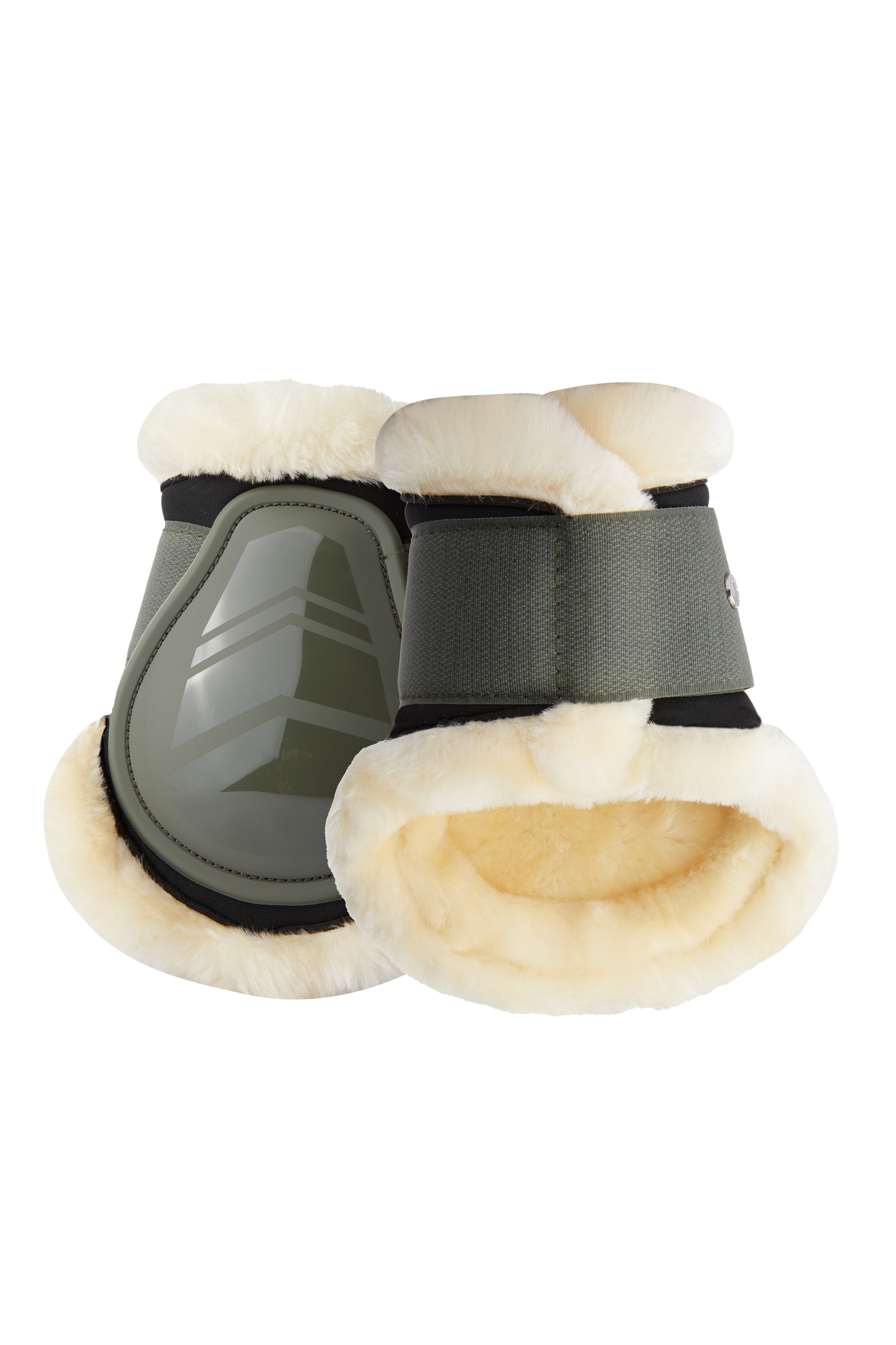 Bille Kakigrøn Horze Caliber gamacher med lammeskind