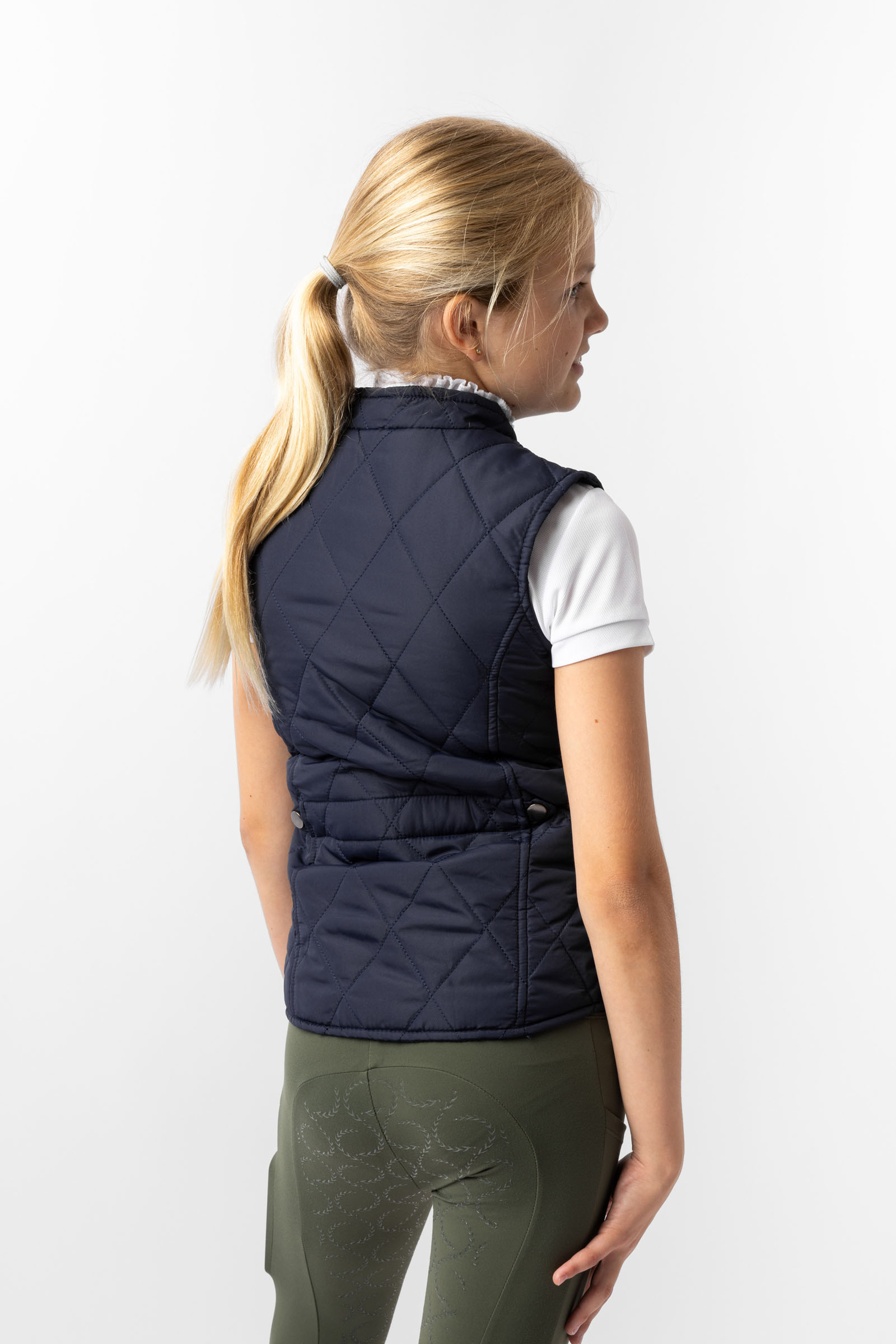 Horze klassisk quiltet vest, barn