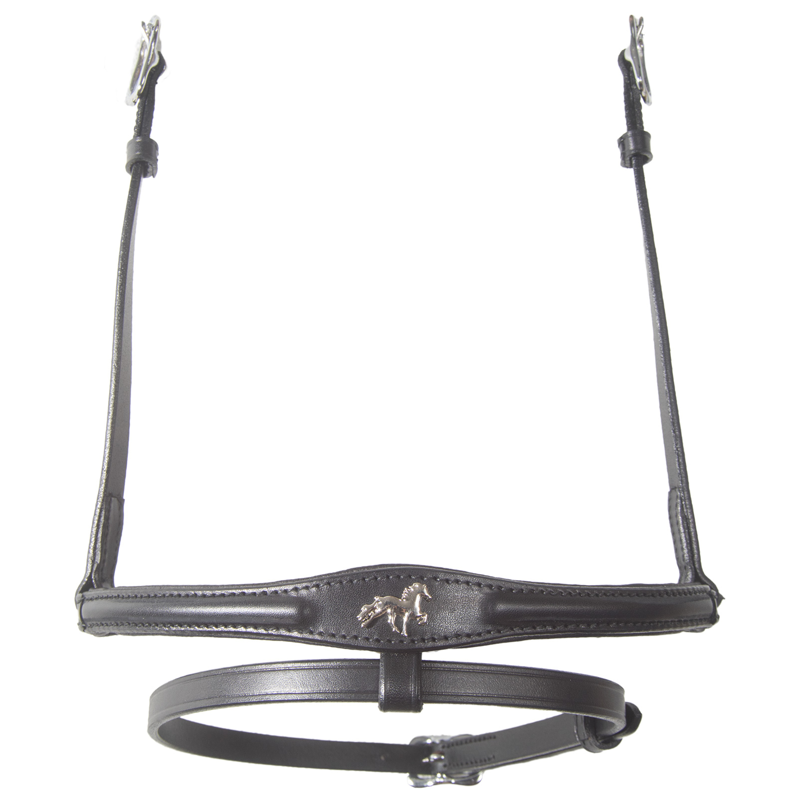Karlslund Combined noseband with horse emblem
