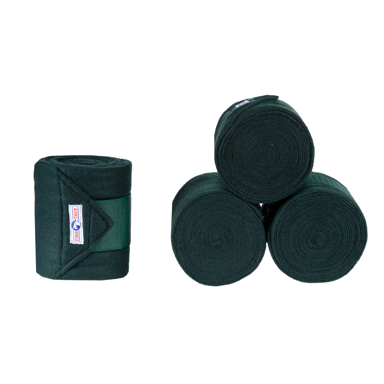 Dark Green Finntack Pro Fleece Bandages