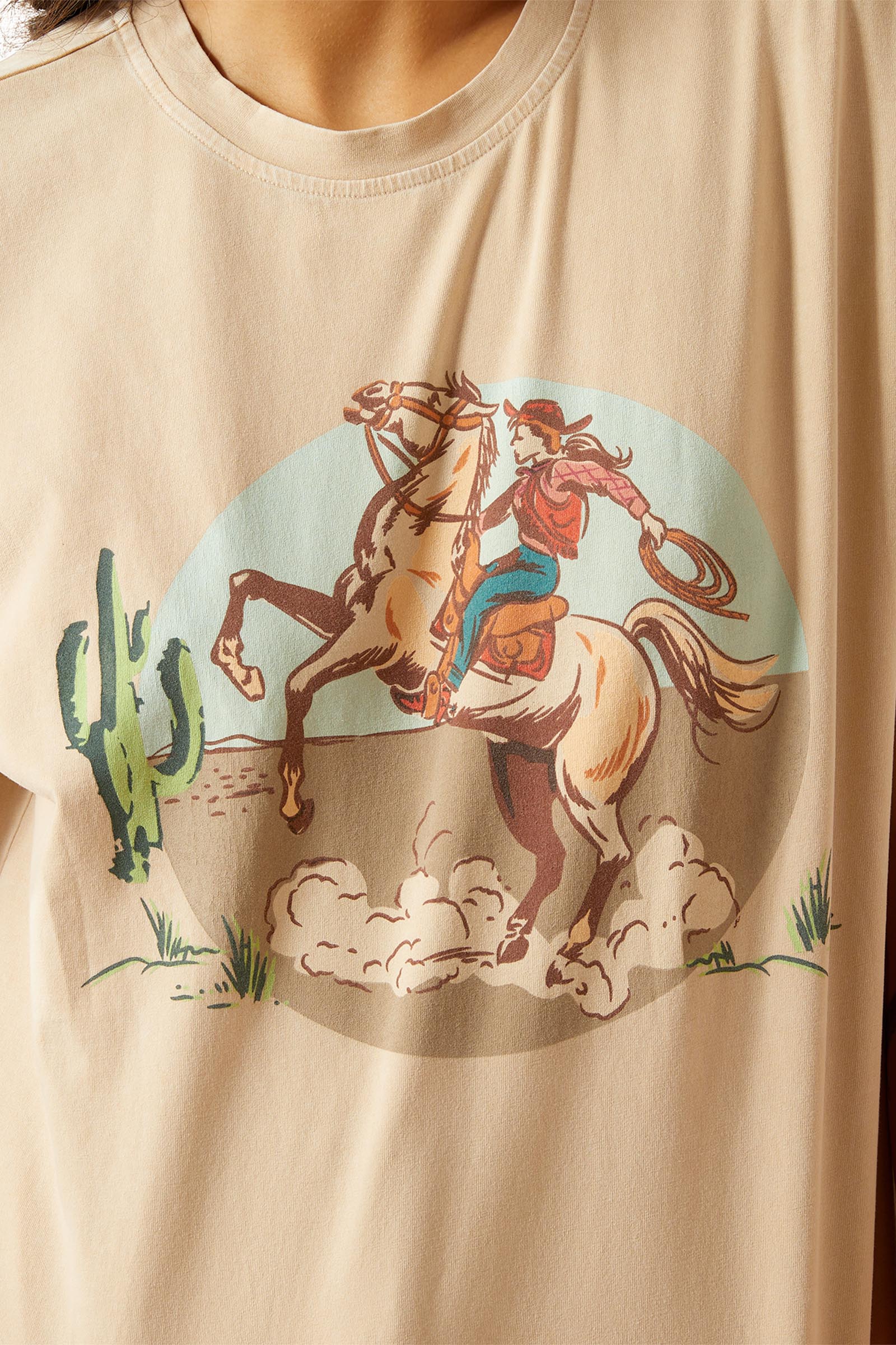 Ariat Ride On dame t-shirt
