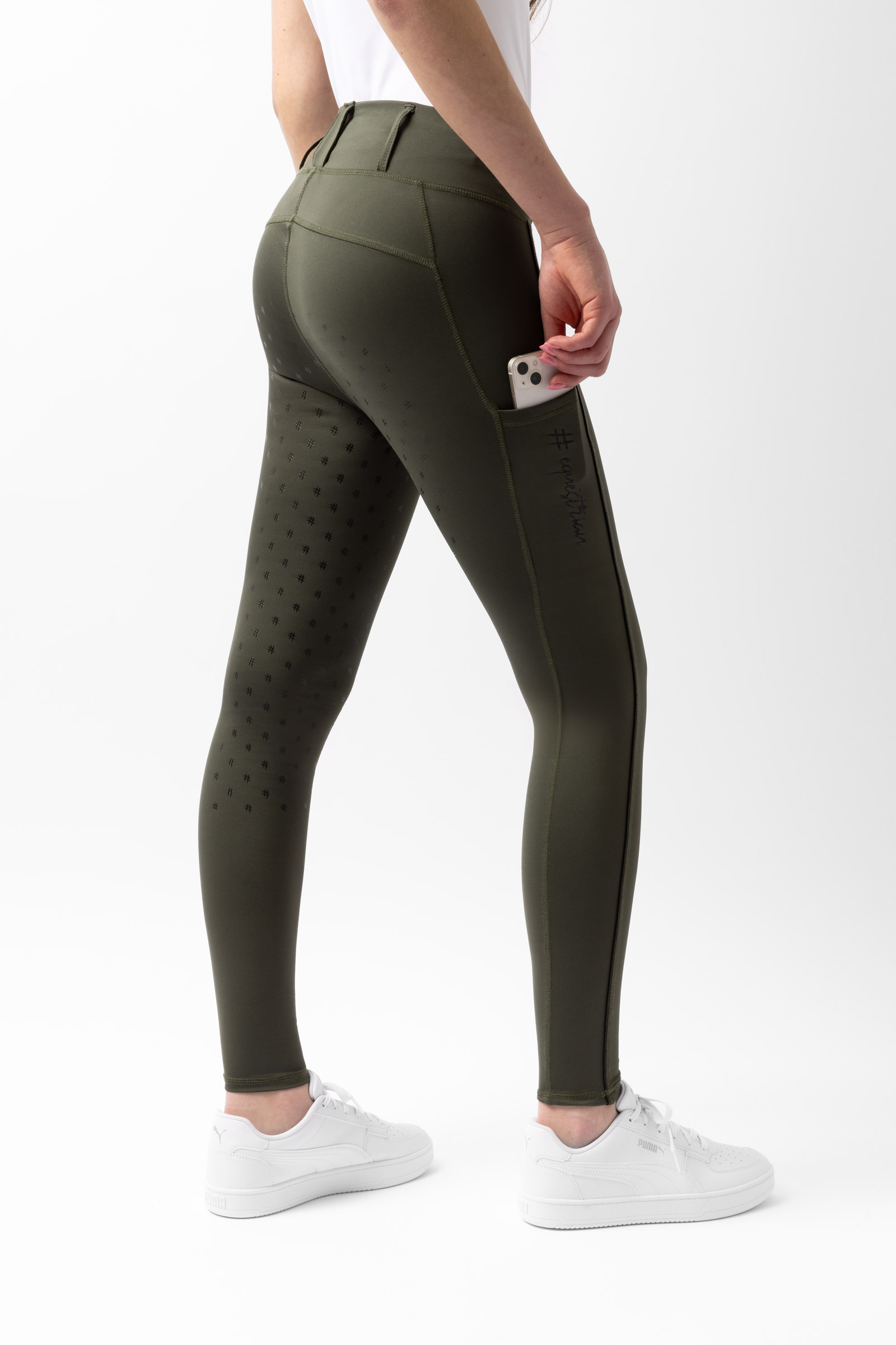 Horze Young Rider AYA Højtaljede Tights, damemodel