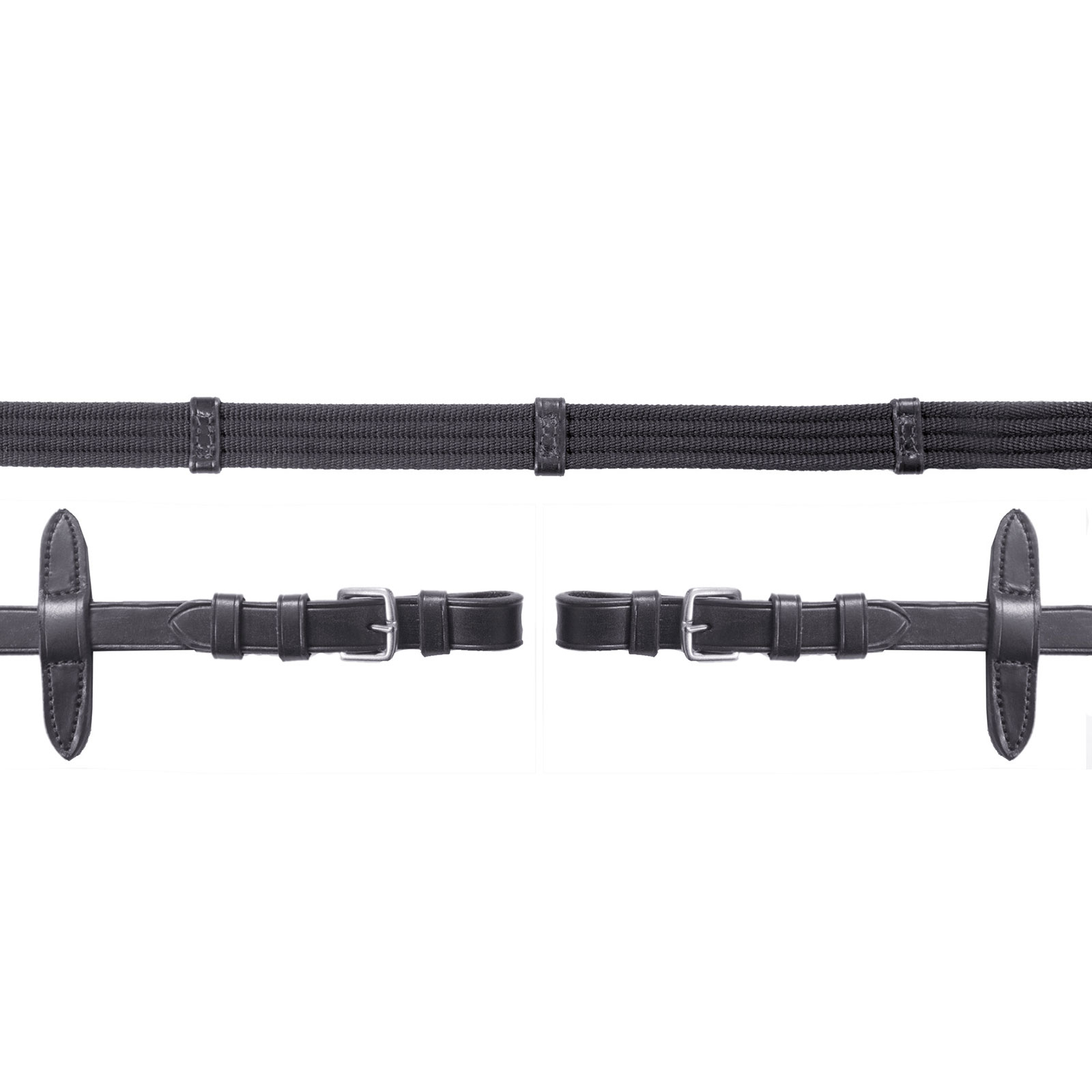 Schockemöhle Sports Neo Vævede tøjler med spænder