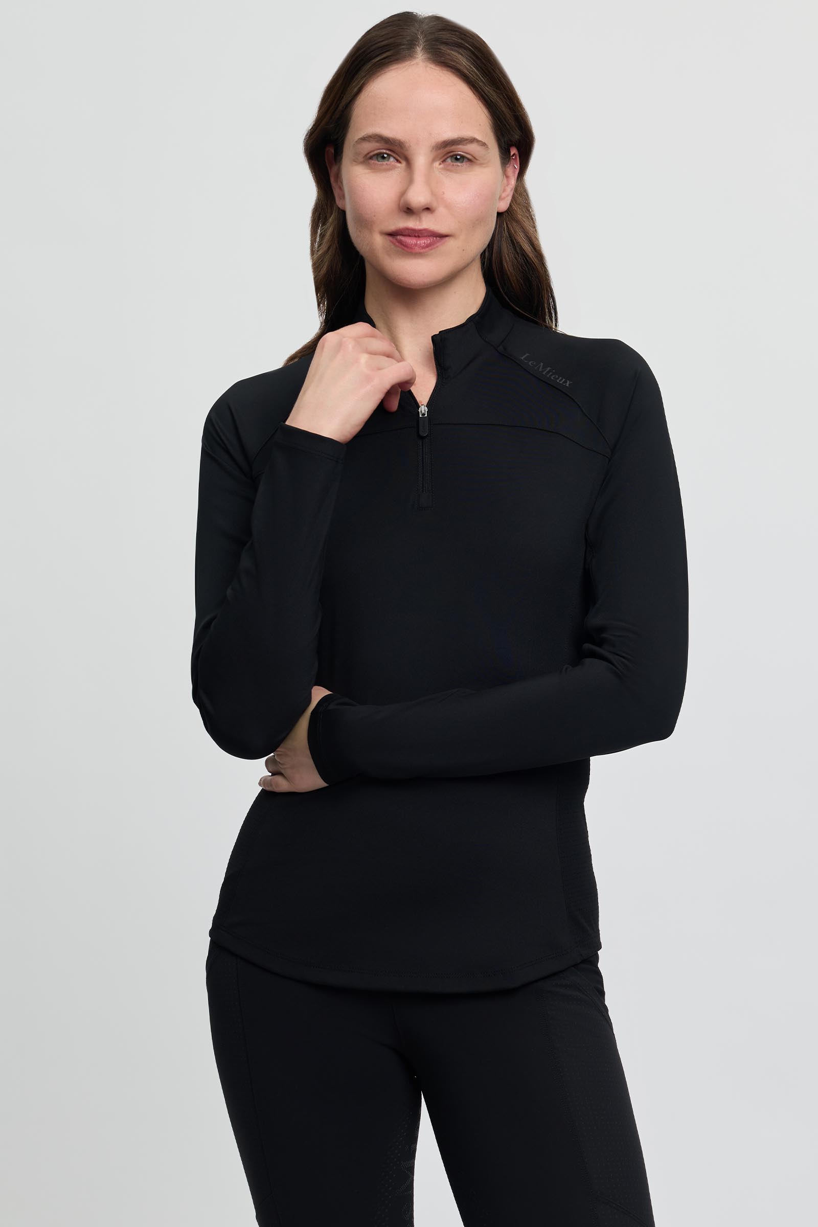 Black LeMieux Airflow dame lang&aelig;rmet baselayer