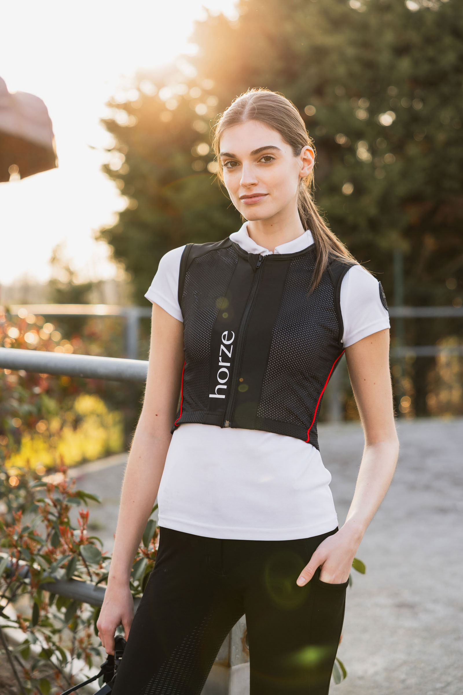 Horze LUNA rygbeskytter