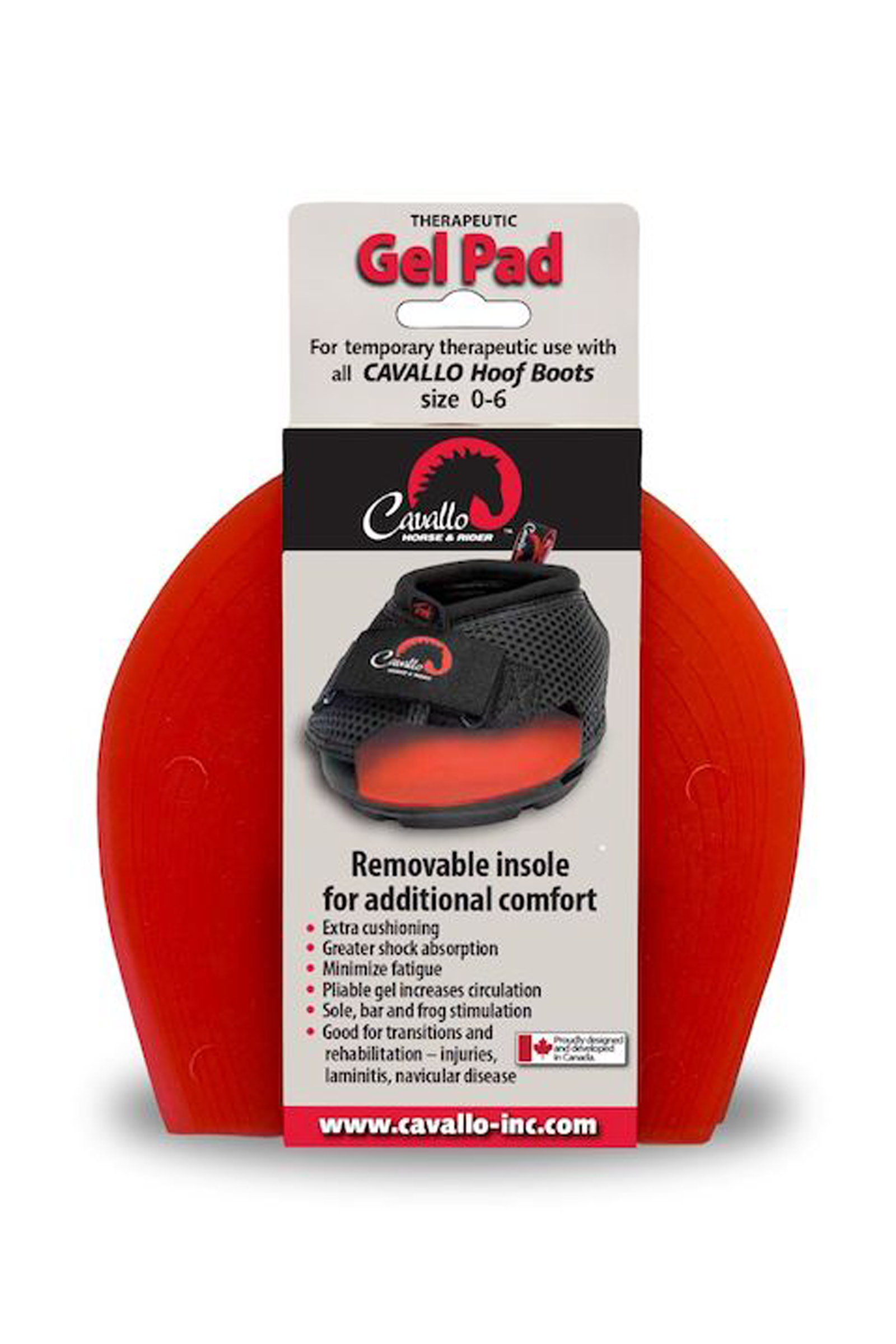 Cavallo Hoof Boots F.R.A. gel pads (2 stk.)