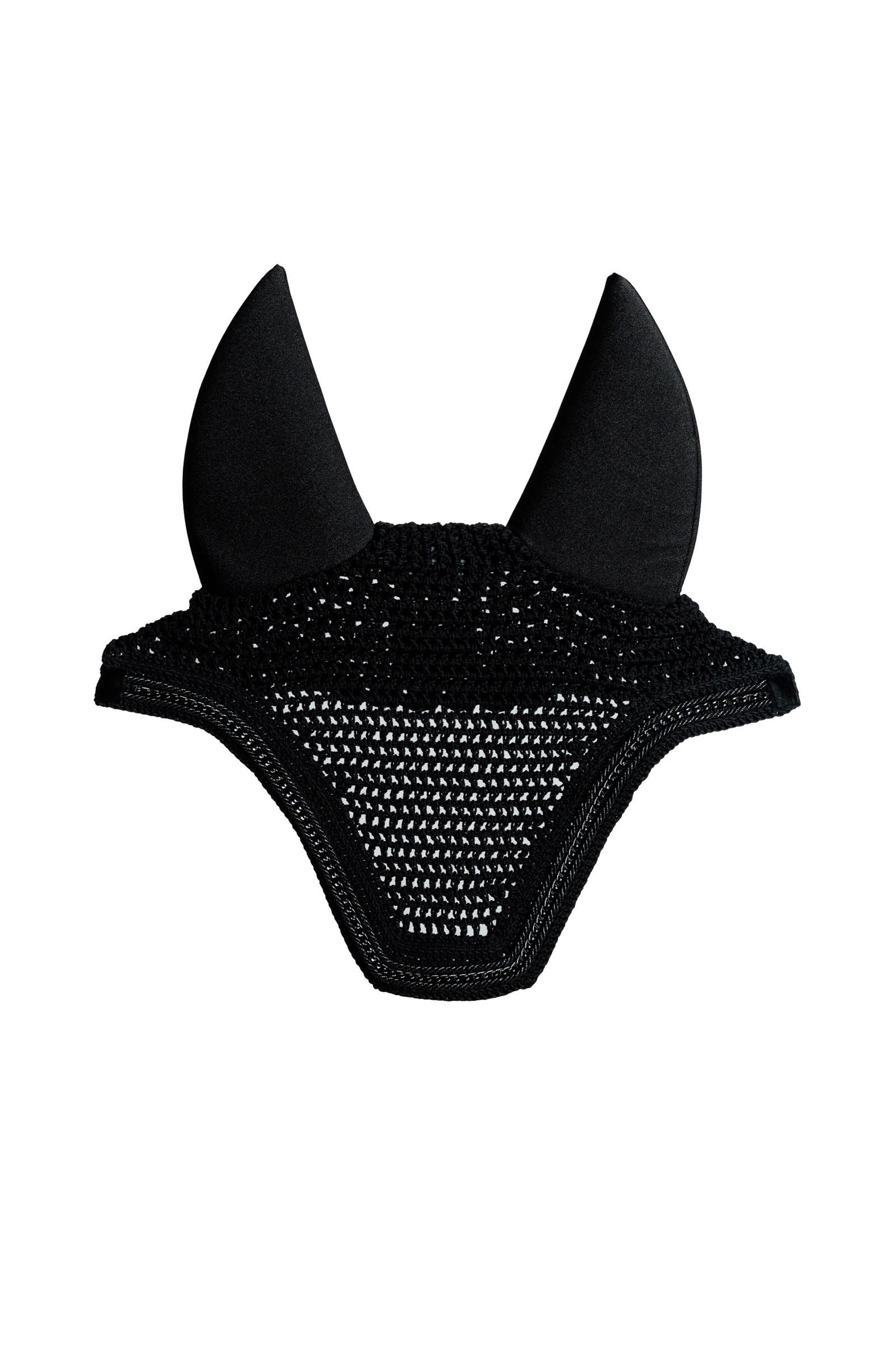 Kentucky Horsewear Wellington fluemaske, lydd&aelig;mpende, med metalk&aelig;de