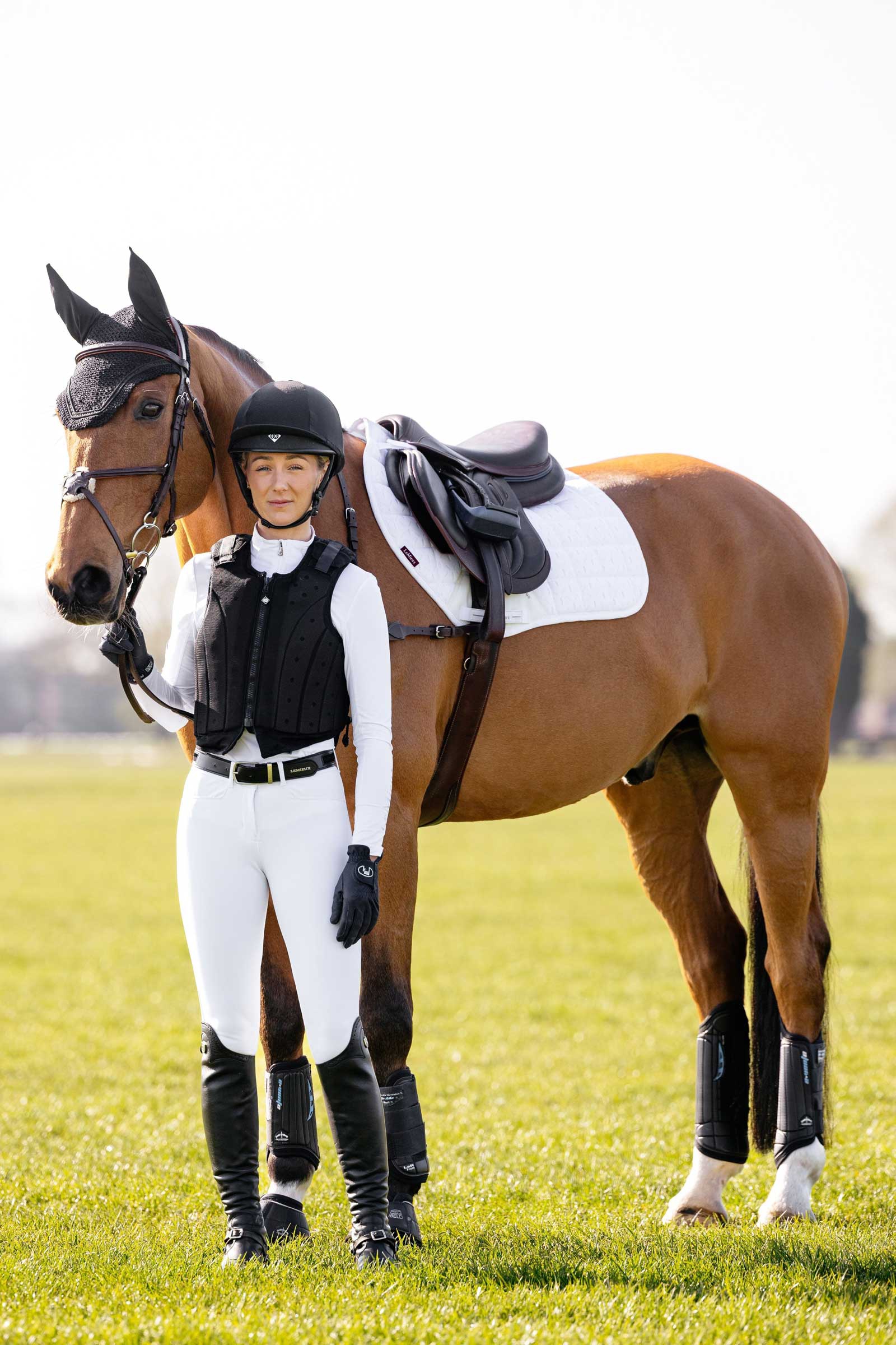 LeMieux 3D Mesh Self-Cool Eurojump Springunderlag