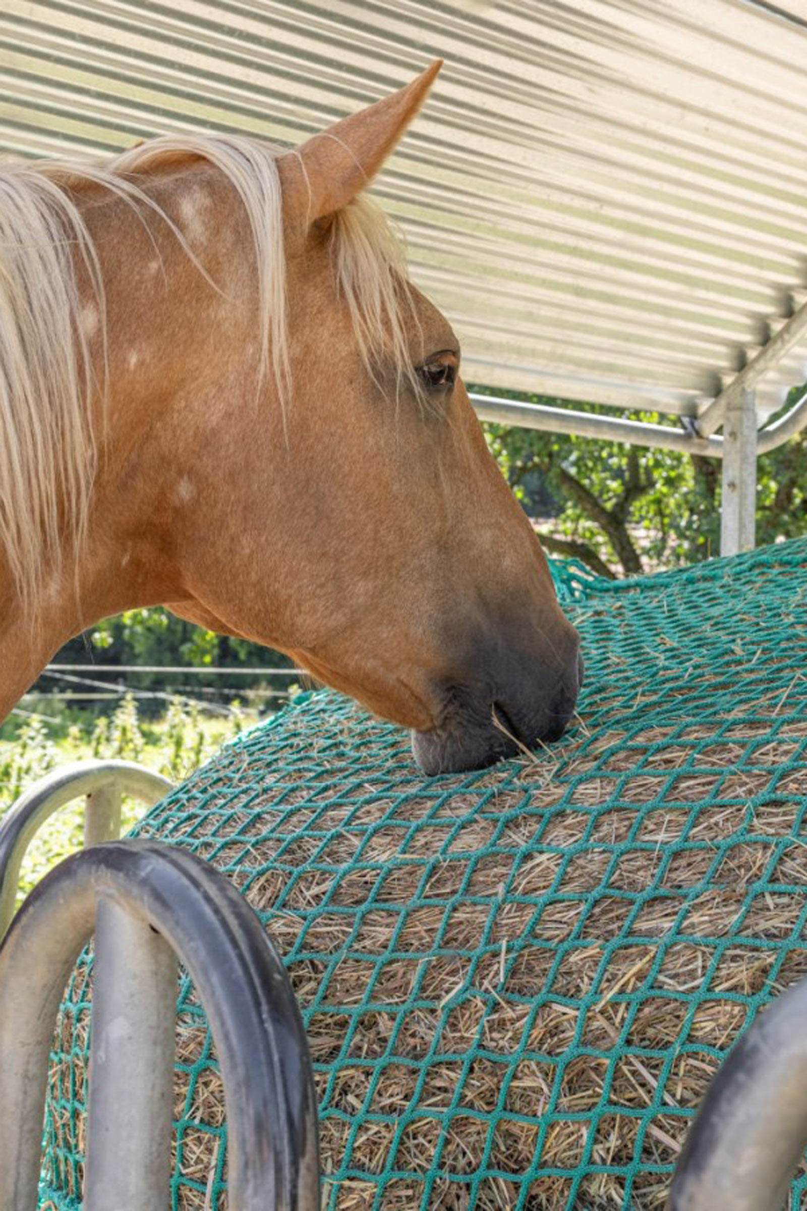 Kerbl h&oslash;net til rundballer, h&aelig;ngbar