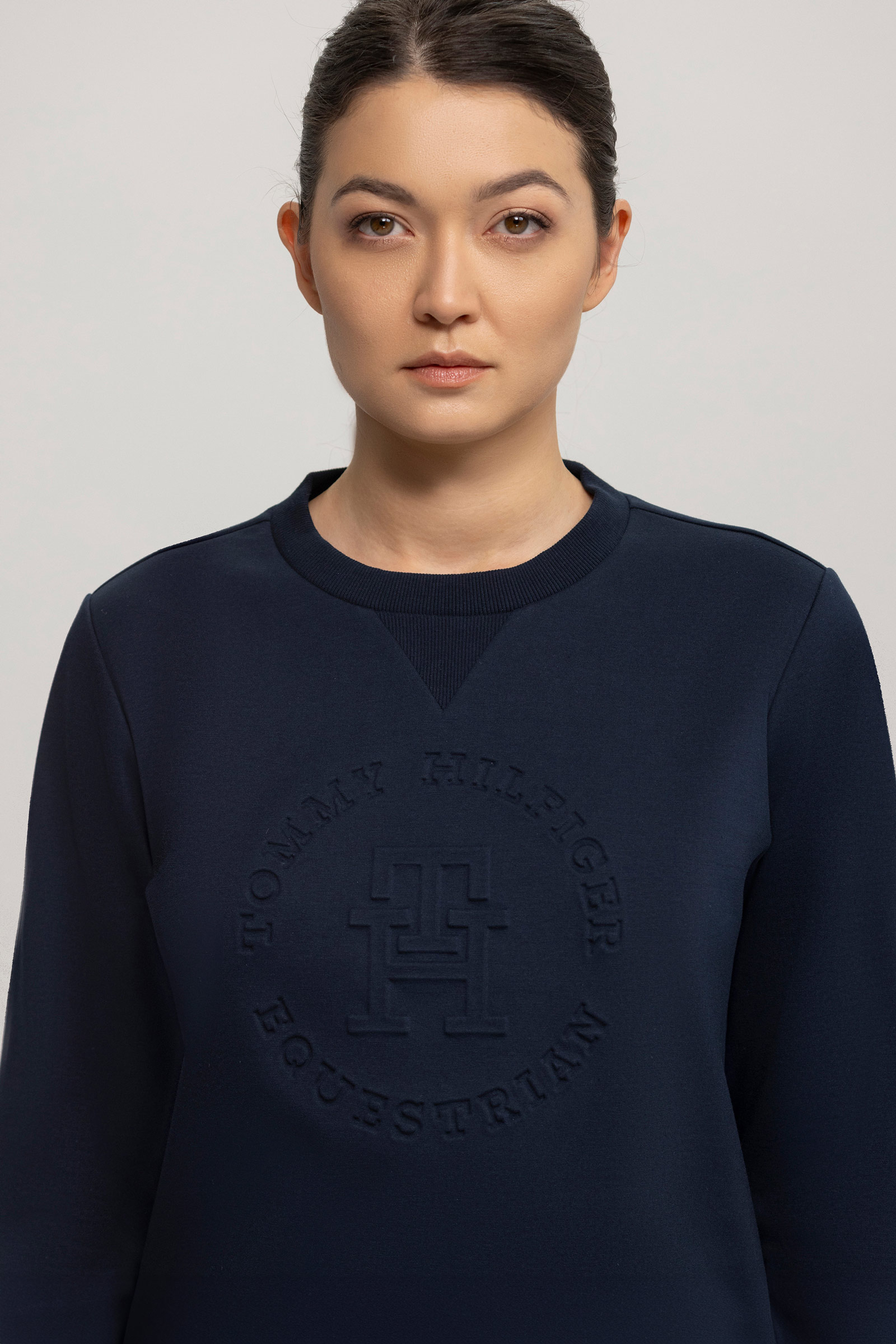 Tommy Hilfiger Equestrian Illinois dame sweatshirt med grafisk print