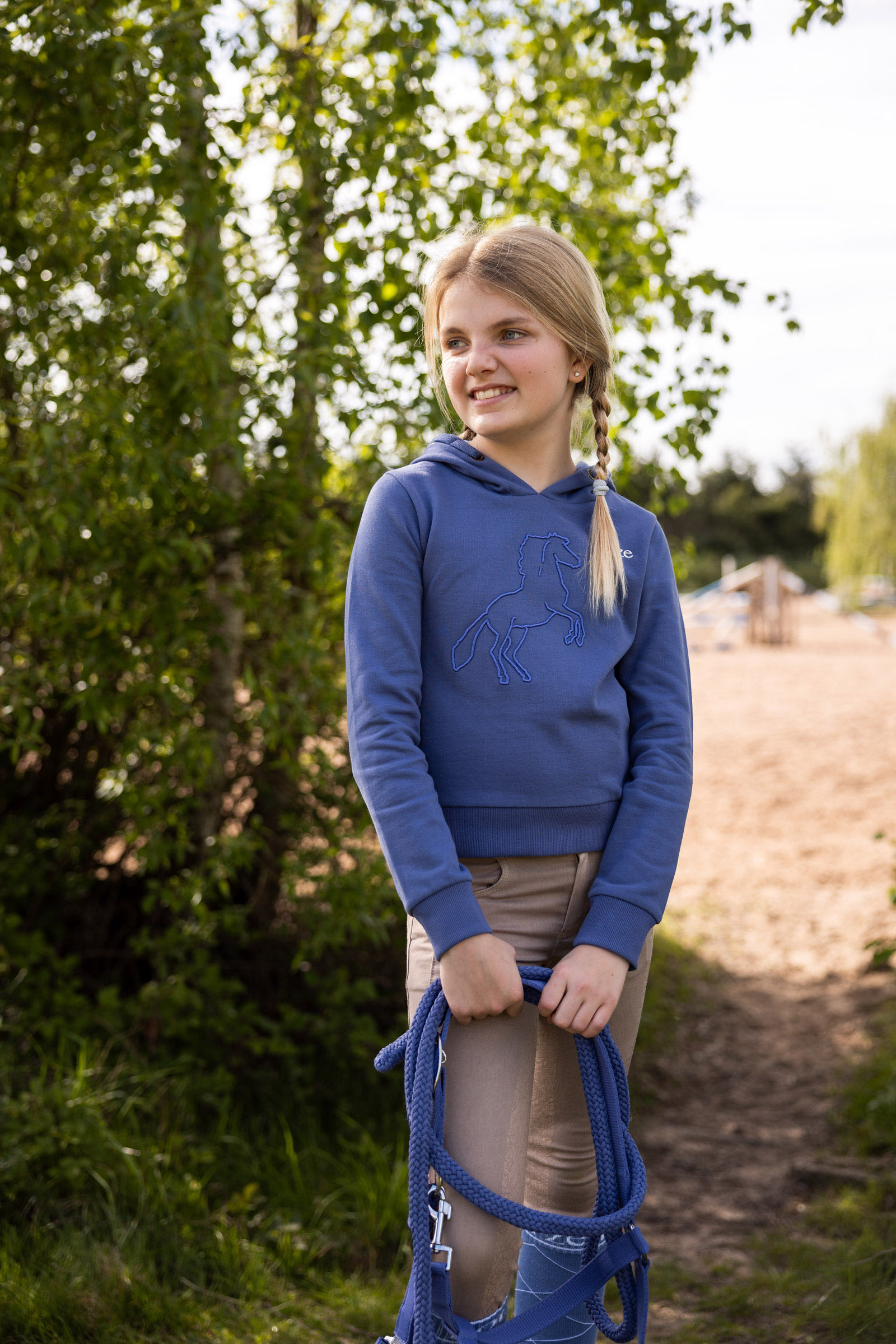 Horze Selma Hoodie, børnemodel