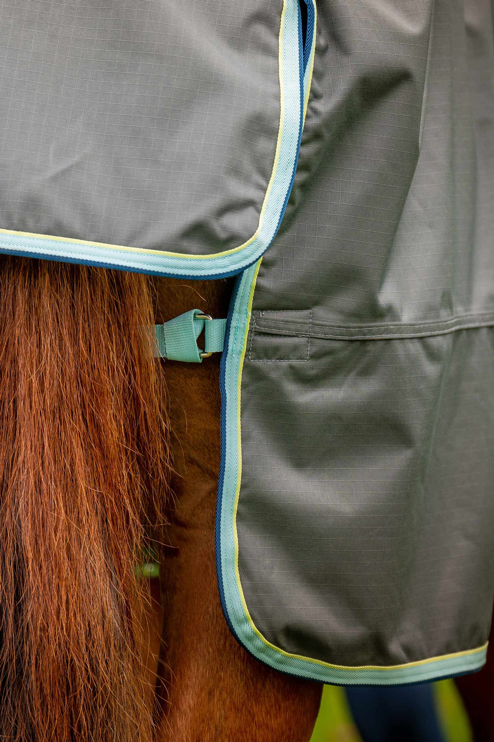 Horseware Amigo Hero Ripstop Plus uded&aelig;kken med aftagelig hals, 200g