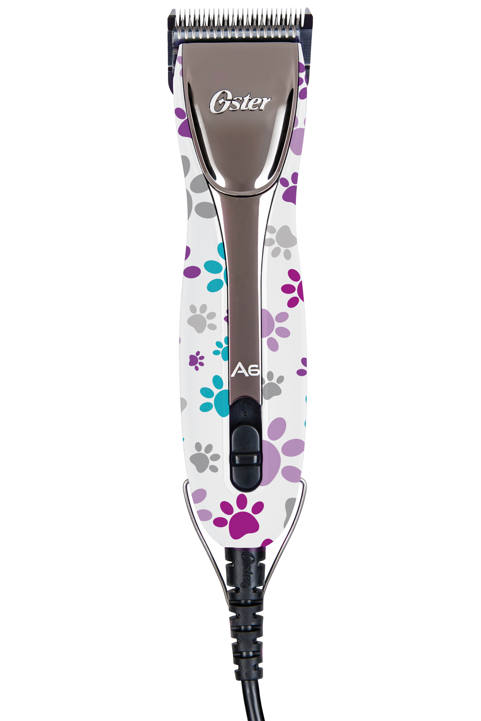 White/Purple Oster A6 klippemaskine, slank